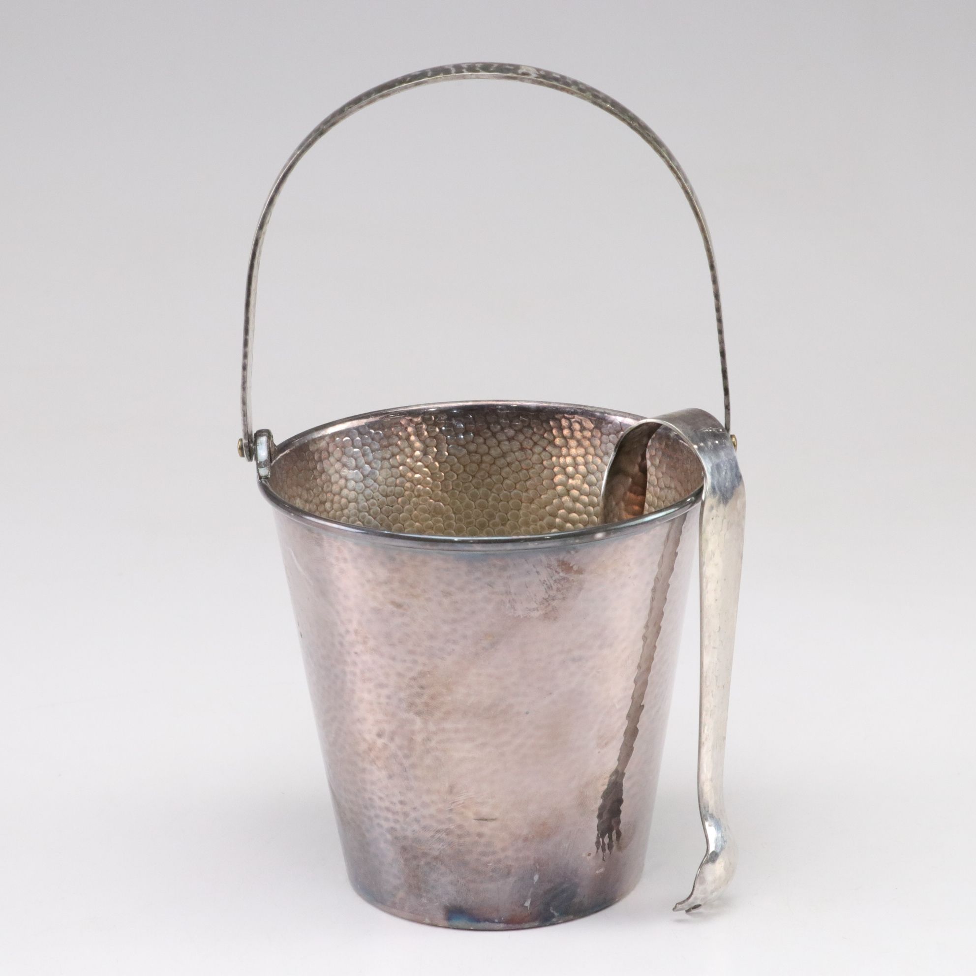 Silver Plate Extendable Trivet, Flask & More