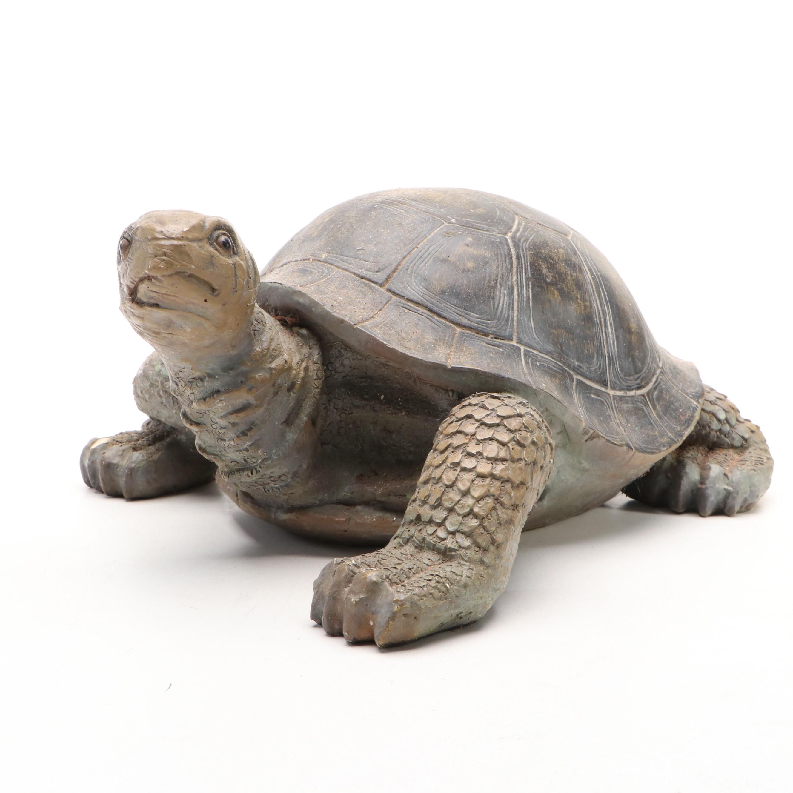 Tortoise Ceramic Figure