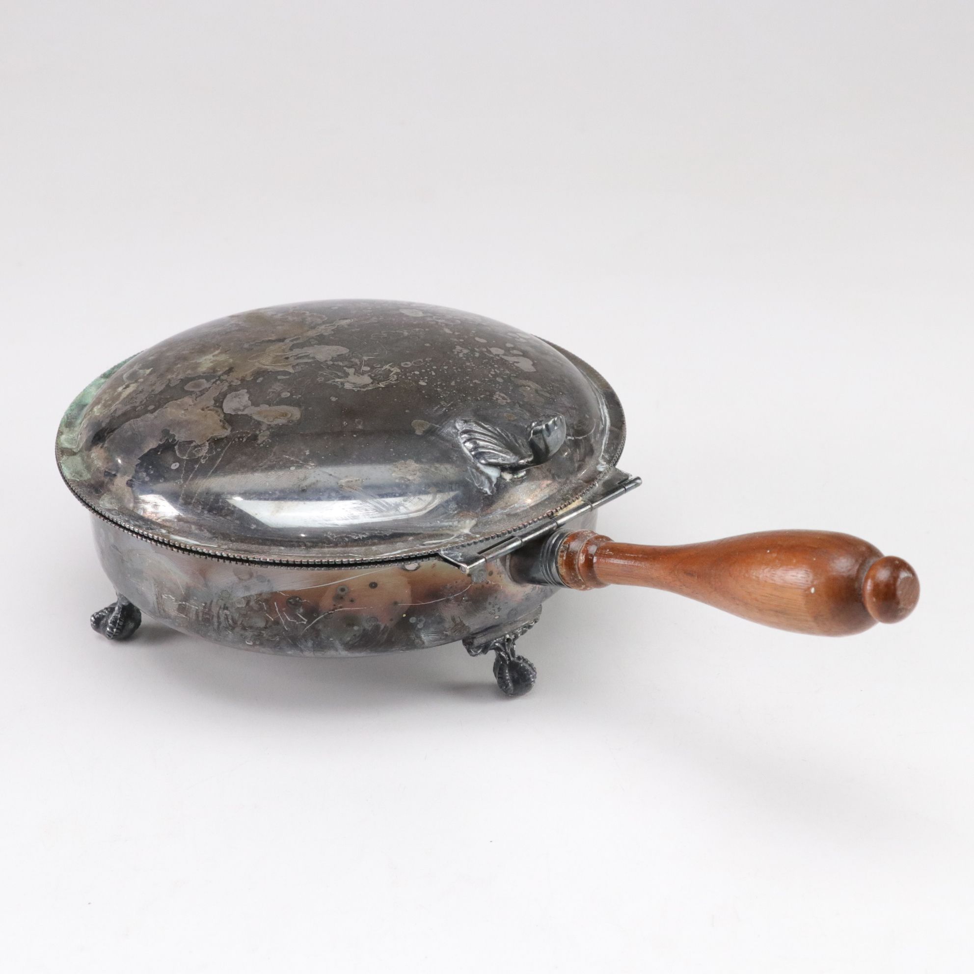 Silver Plate Extendable Trivet, Flask & More