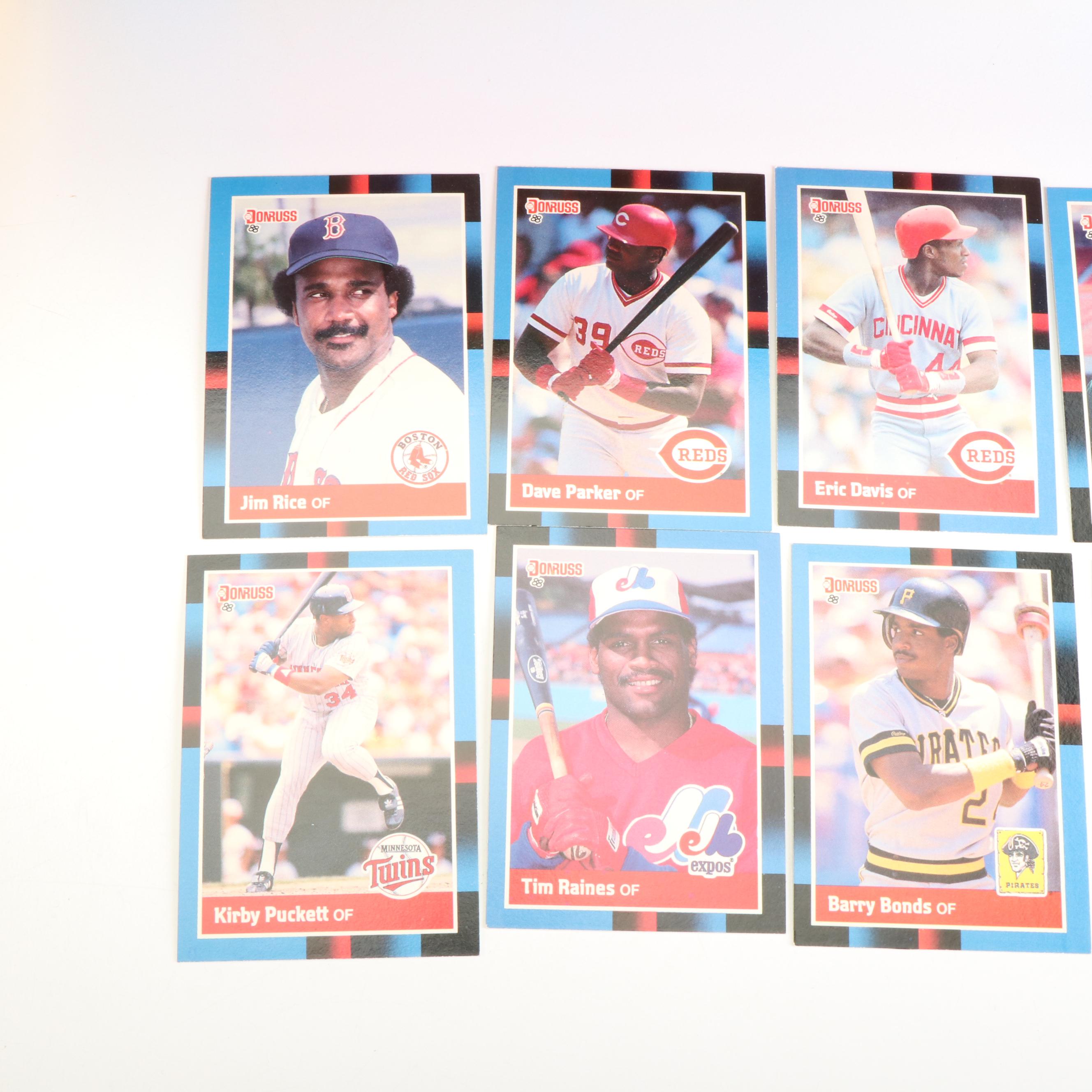 1989 Donruss Baseball Sealed Wax Packs with Store Display and More