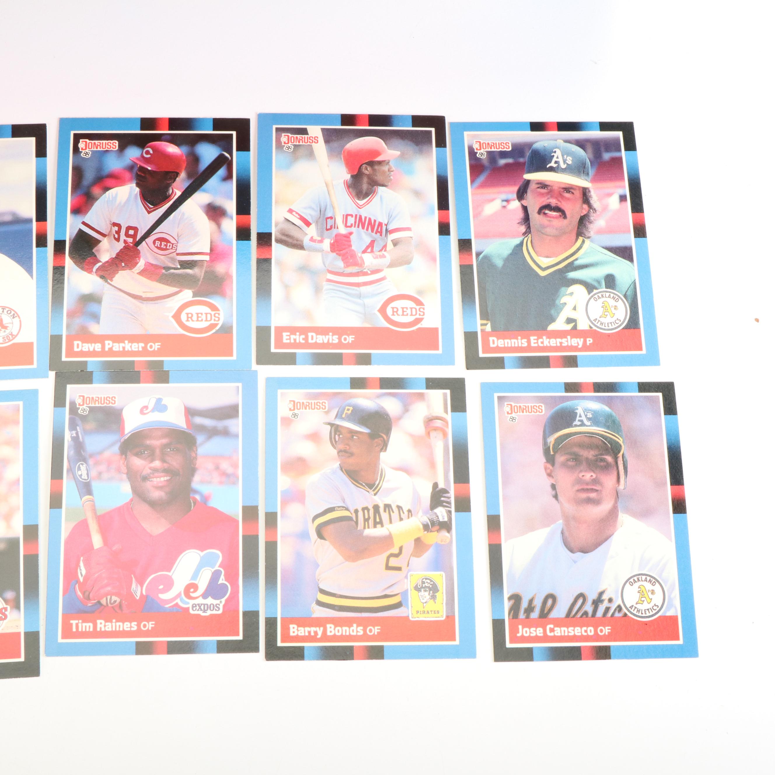 1989 Donruss Baseball Sealed Wax Packs with Store Display and More