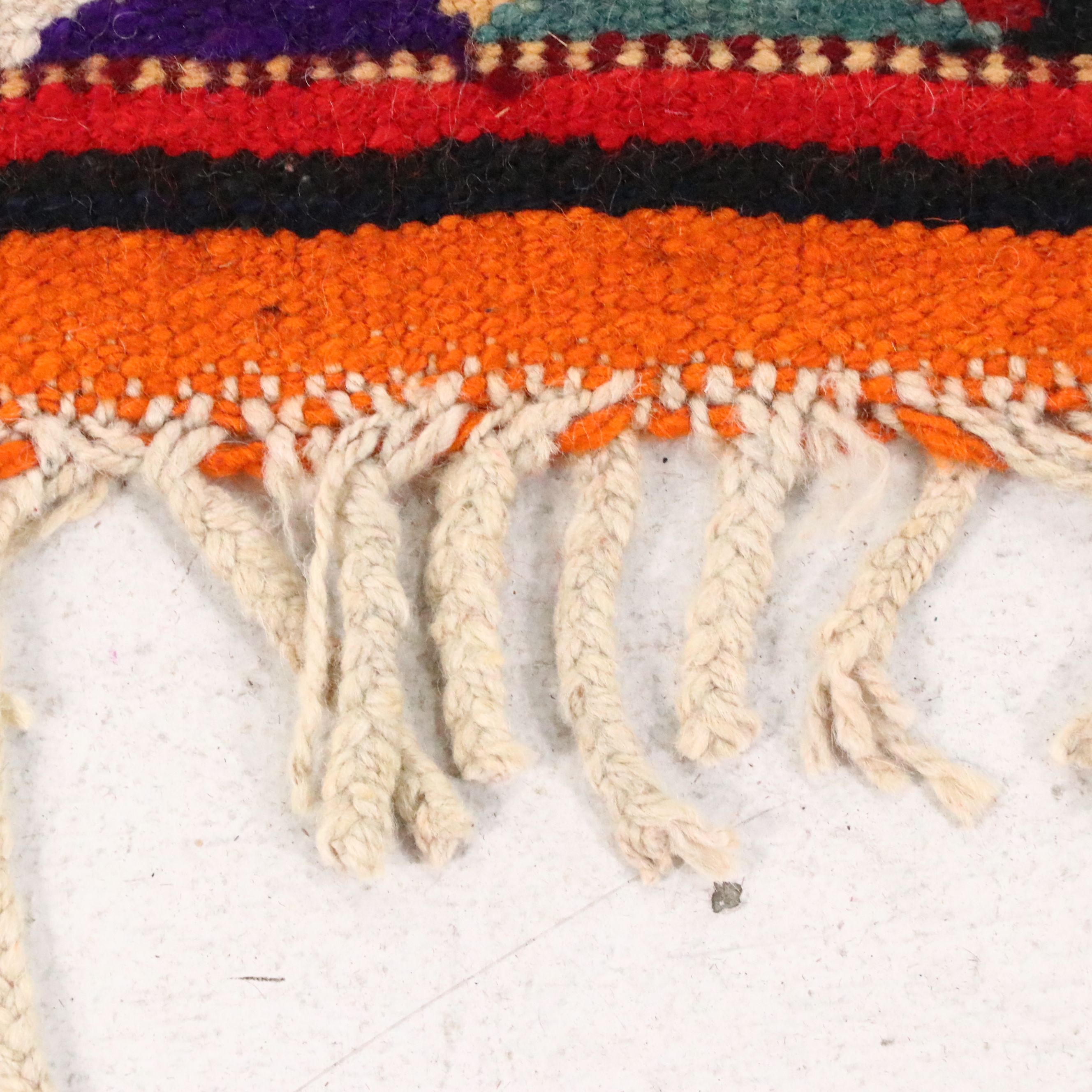 2'11 x 11'2 Hand-Knotted Turkish Village Carpet Runner Long Rug