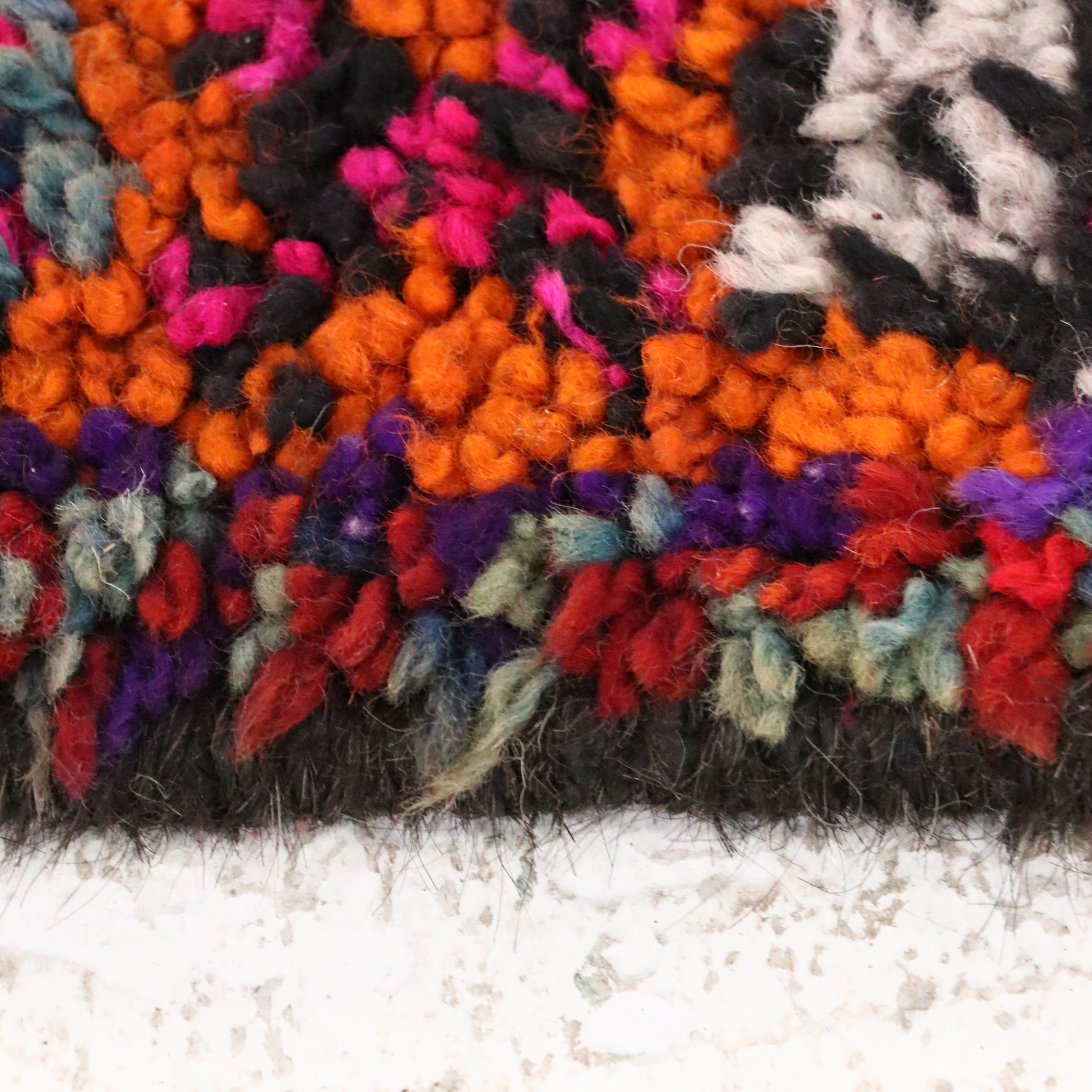 2'11 x 11'2 Hand-Knotted Turkish Village Carpet Runner Long Rug