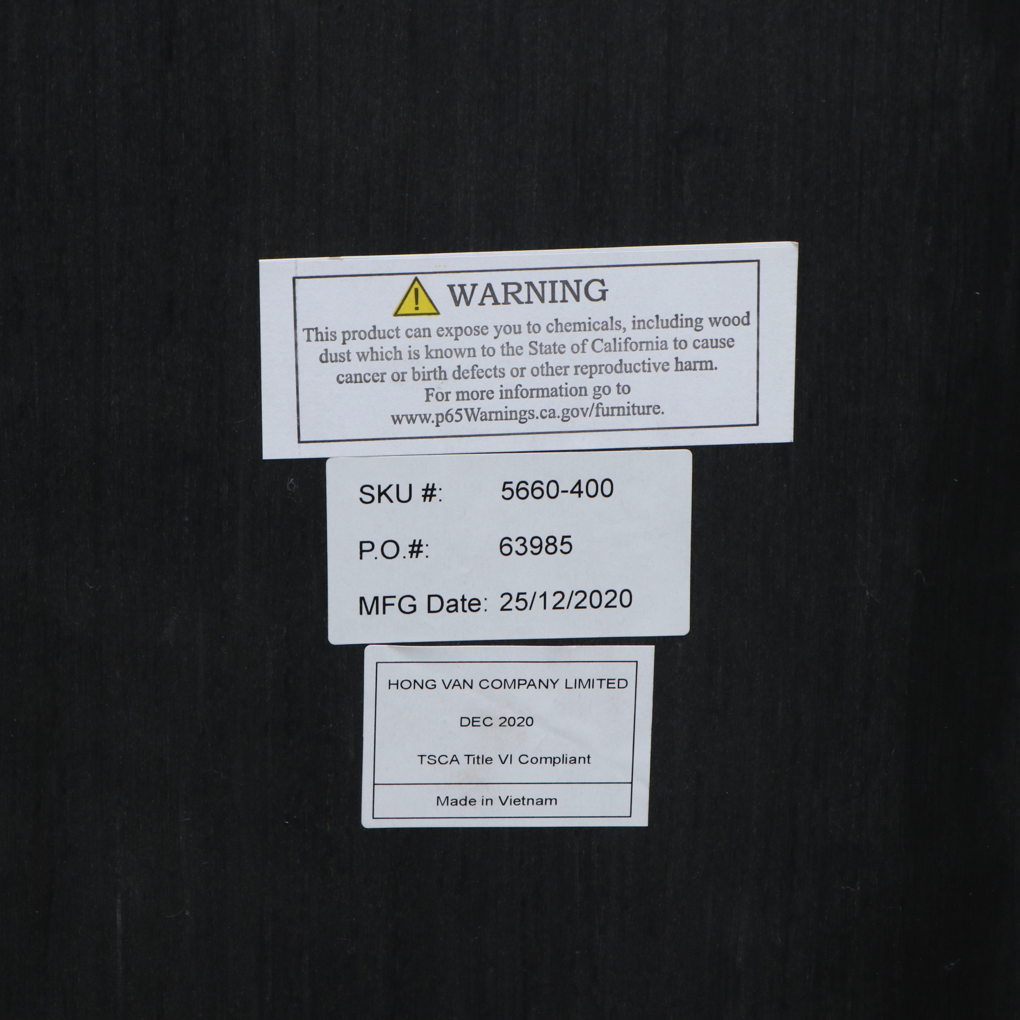 Wood and Painted Grain Metal Console Table