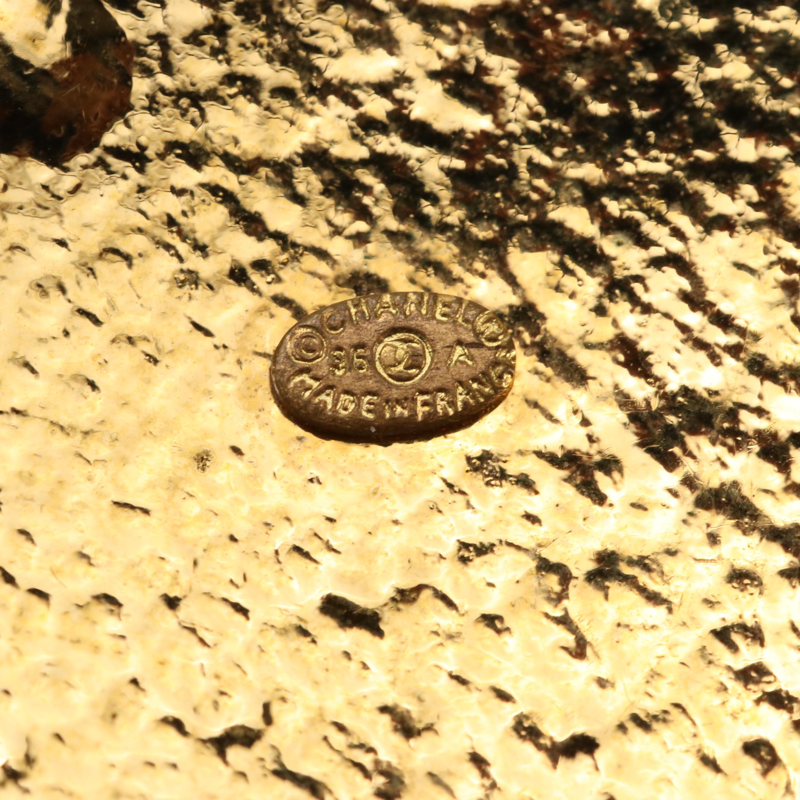 Chanel CC Teardrop Pendant Necklace