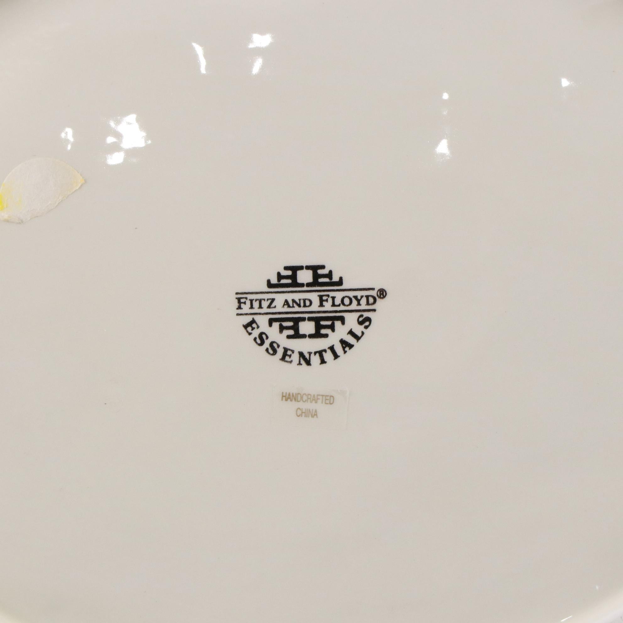 "Holiday Time Poinsettia" and "Candy Land Express" Christmas Platters