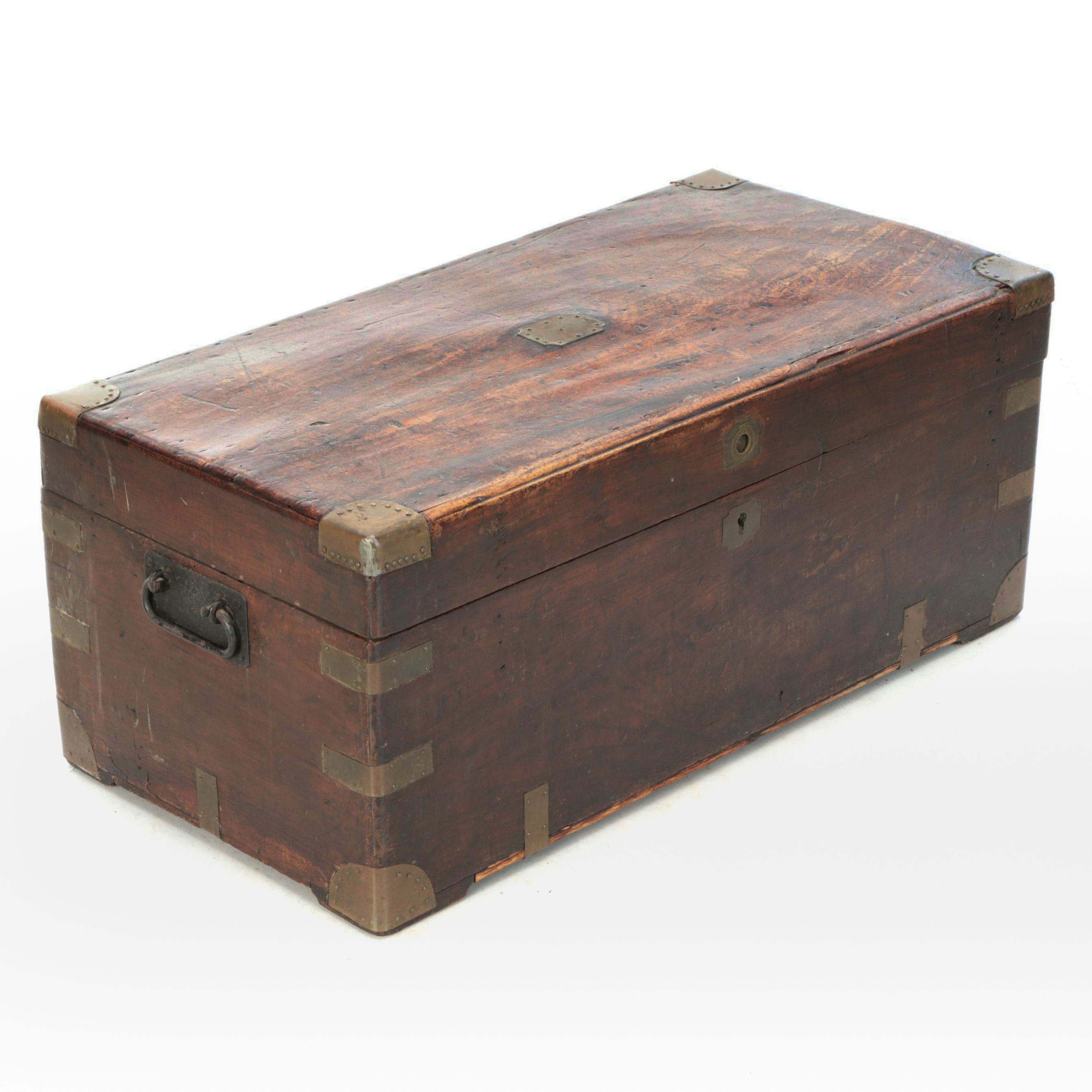 Antique Chinese Camphor Wood Trunk