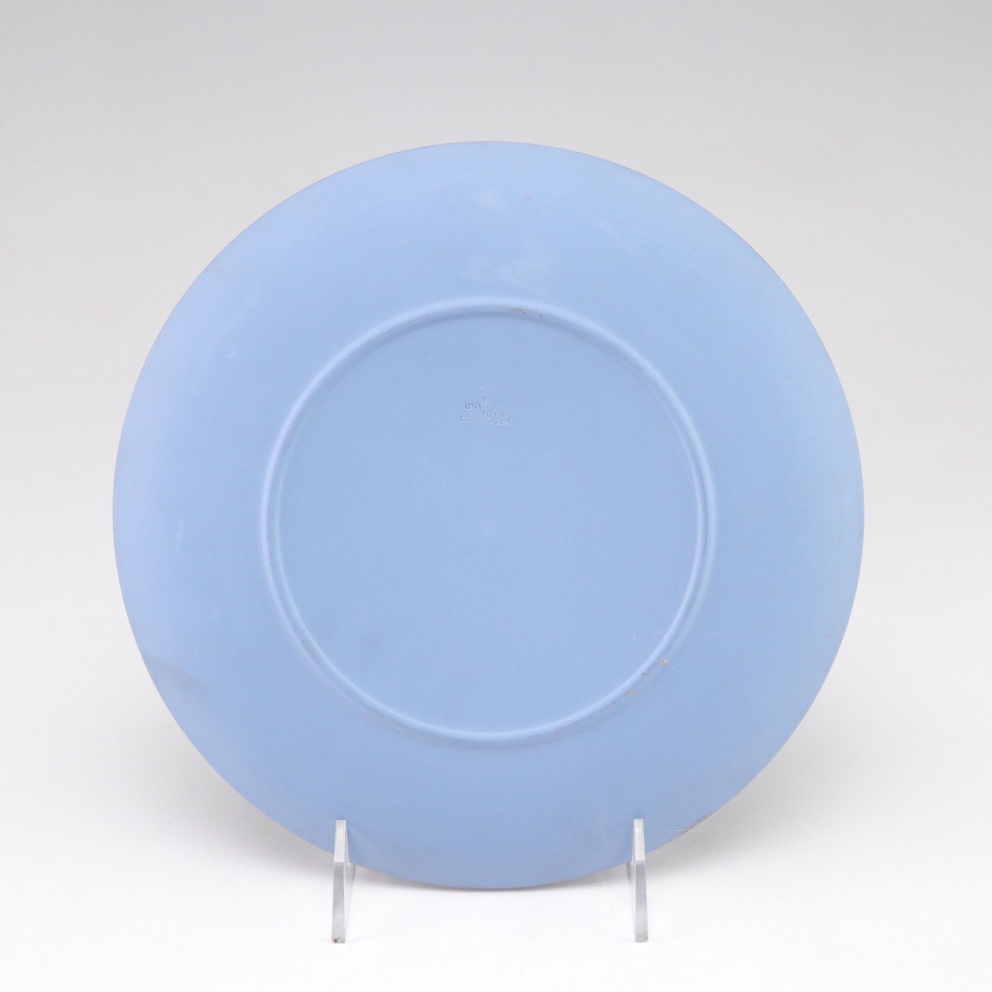 Wedgwood Blue Jasperware Teapot with Creamer, Sugar, Trinket Boxes and Vases