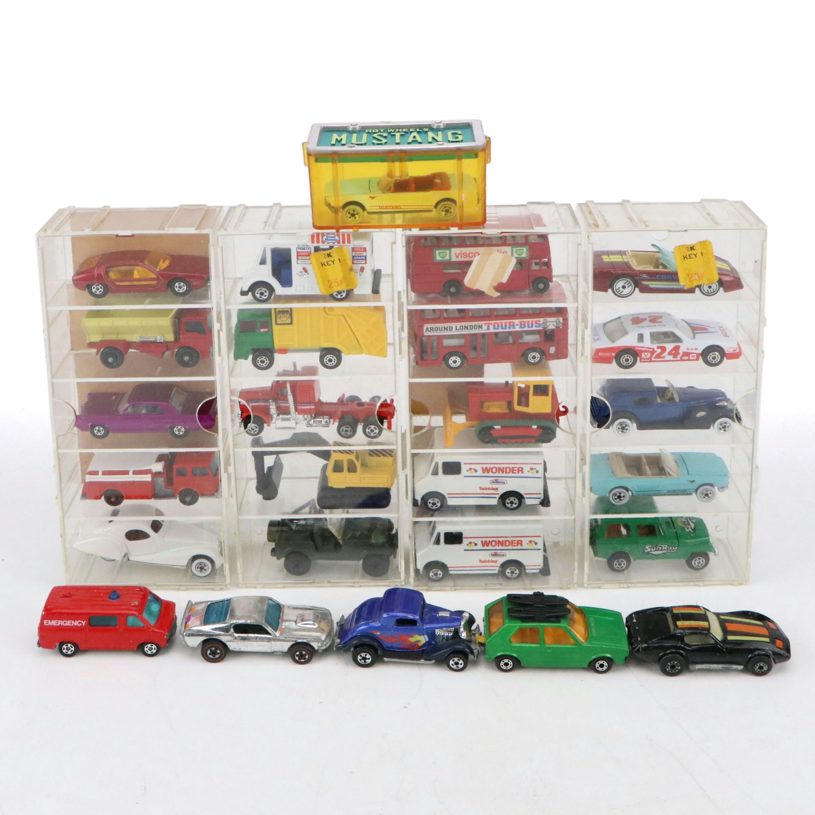 Hot Wheels "Mustang Stocker," Matchbox "Lamborghini Marzal" and More Toy Cars