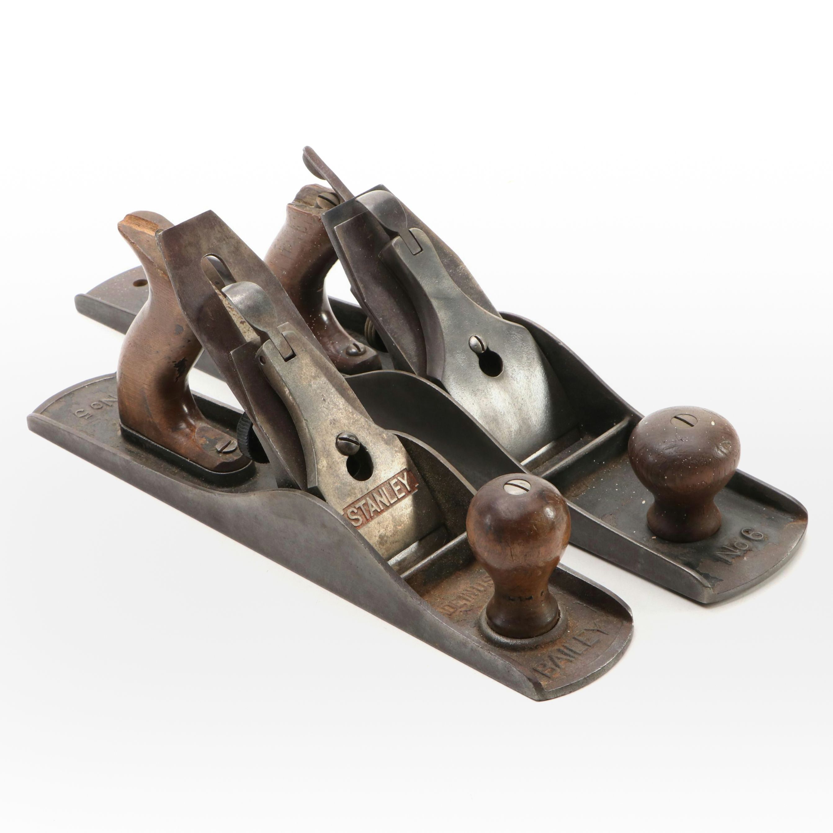 Stanley Bailey No. 5 with No. 6 Planers, Early 20th Century