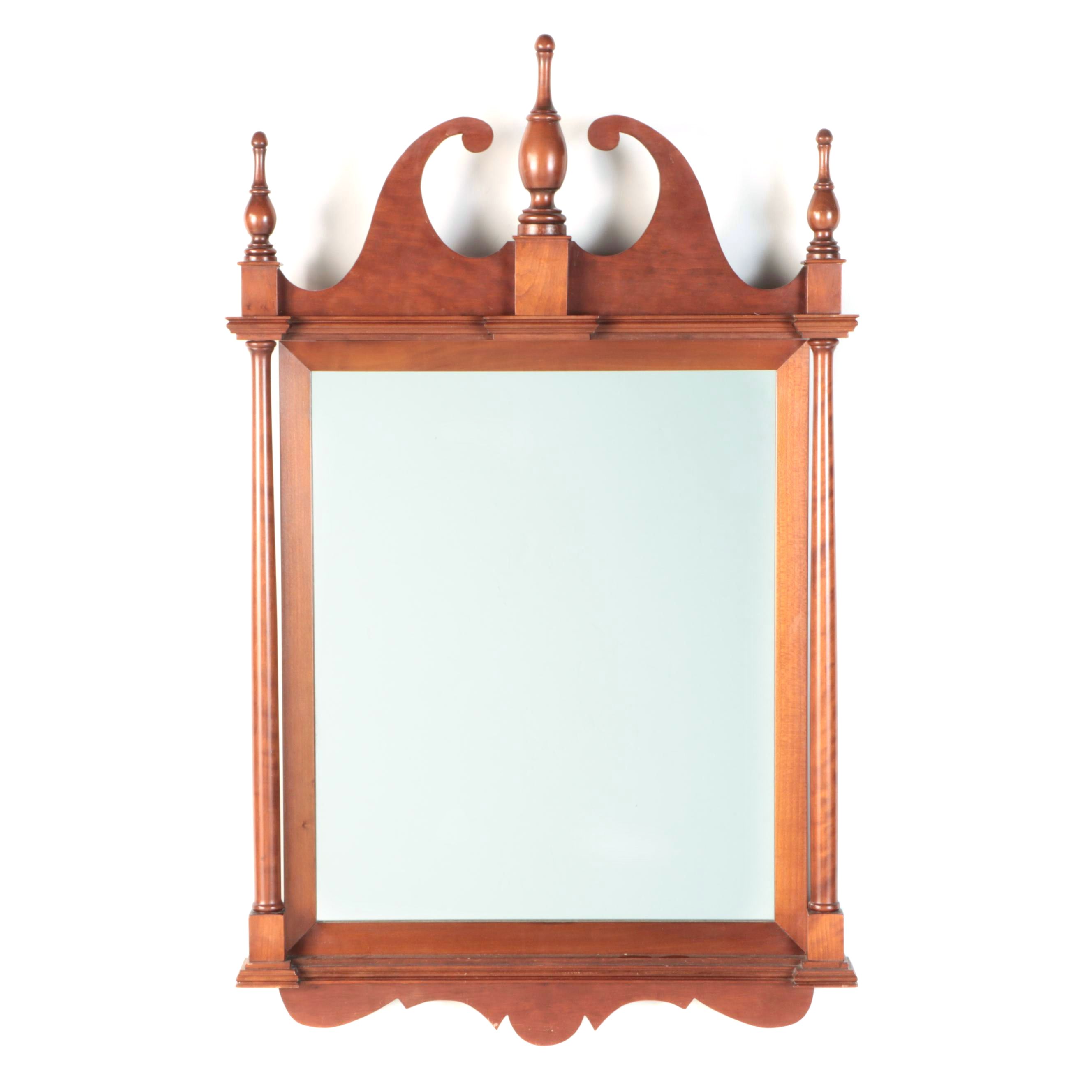 Federal Style Mahogany Wall Mirror, 20th Century