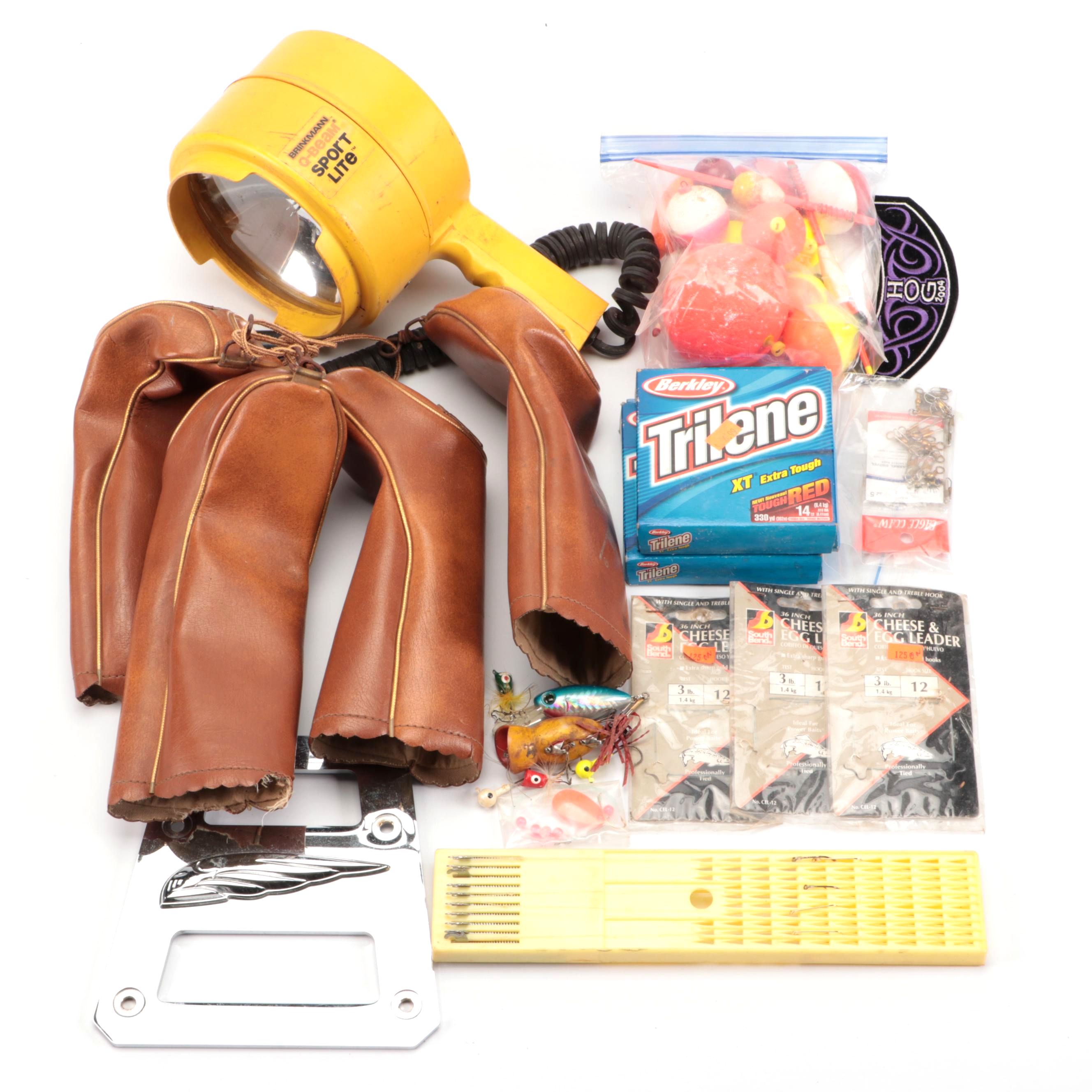 Leather Golf Head Covers, Brinkman Q-Beam Sport Lite, and More Sport Equipment