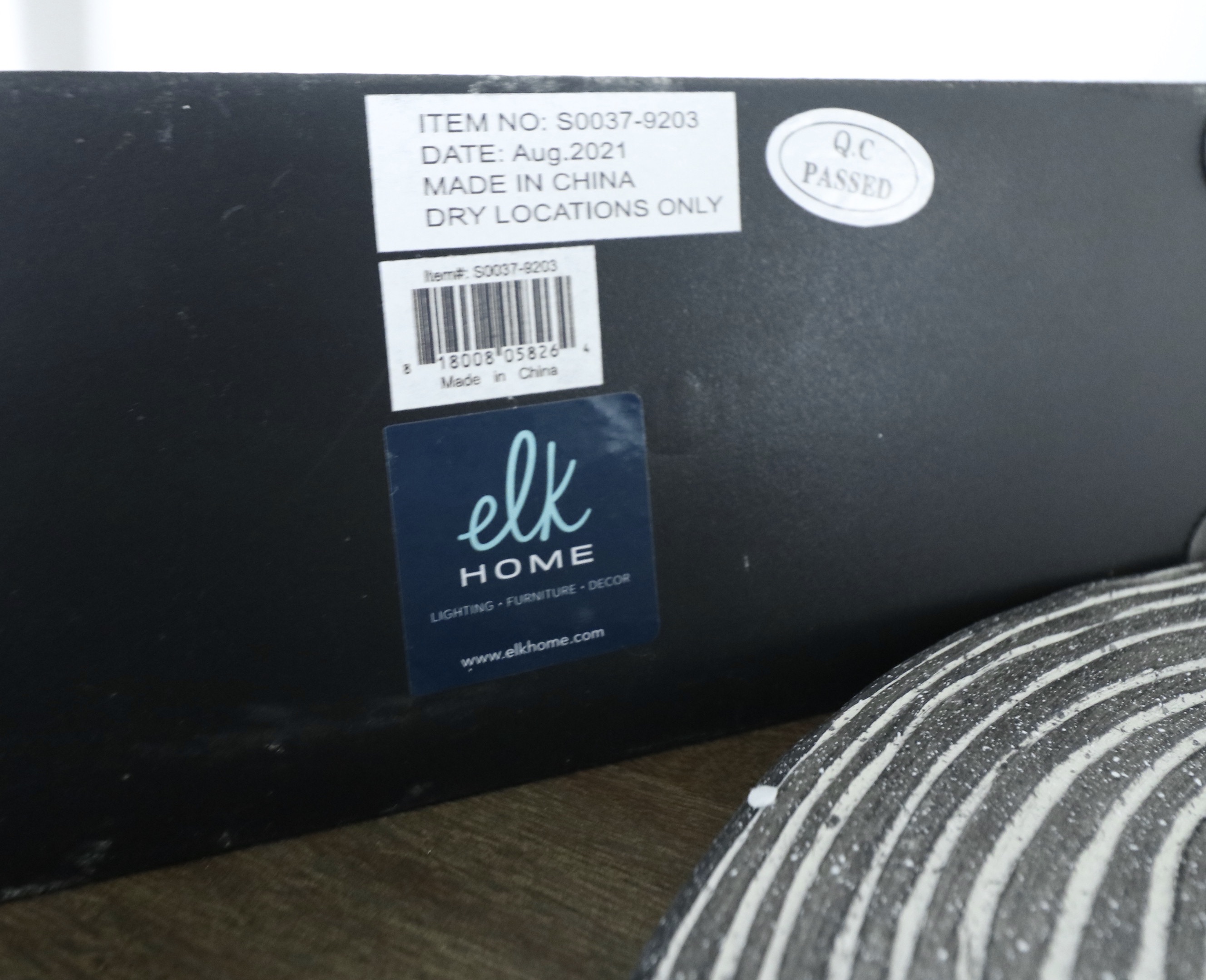 Cyan Design "Protector" Wood Sculpture, Elk Home Stone Sculptures and Trays