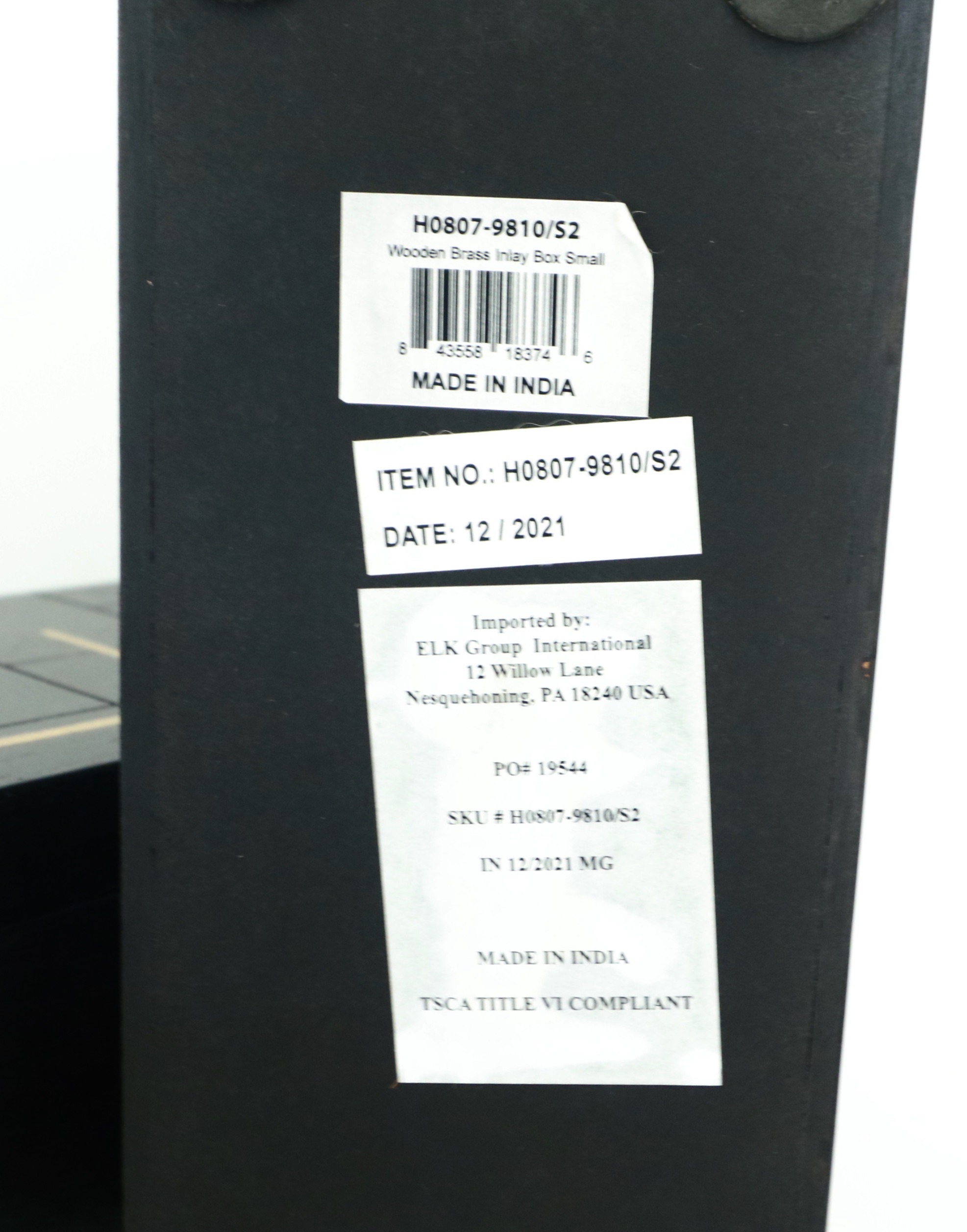 Uttermost "Jimena" Metal Ring Sculptures and Elk Home "Hurst" Mango Boxes