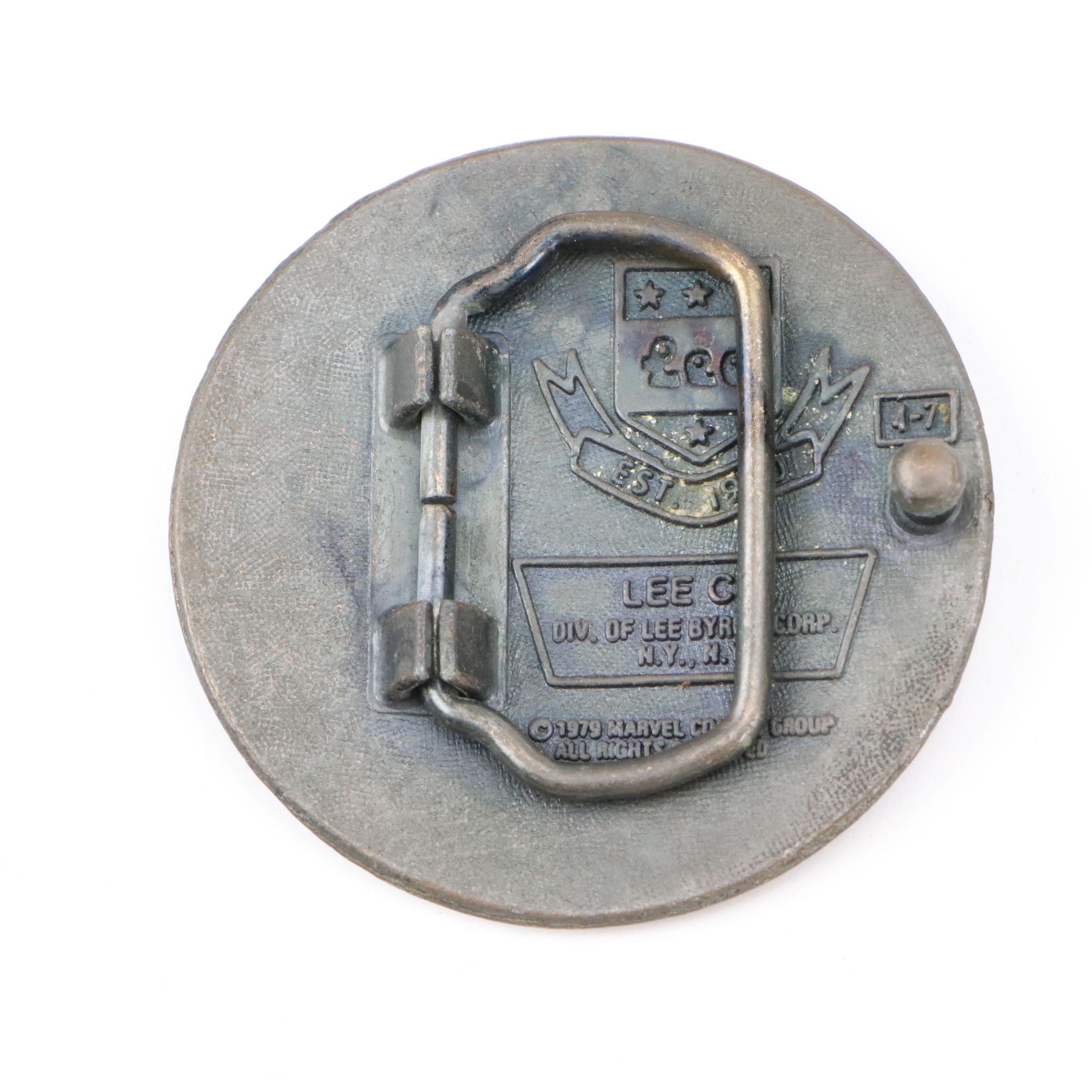 Lee "Pac-Man," "The Incredible Hulk" and More Novelty Belt Buckles, Late 20th C.