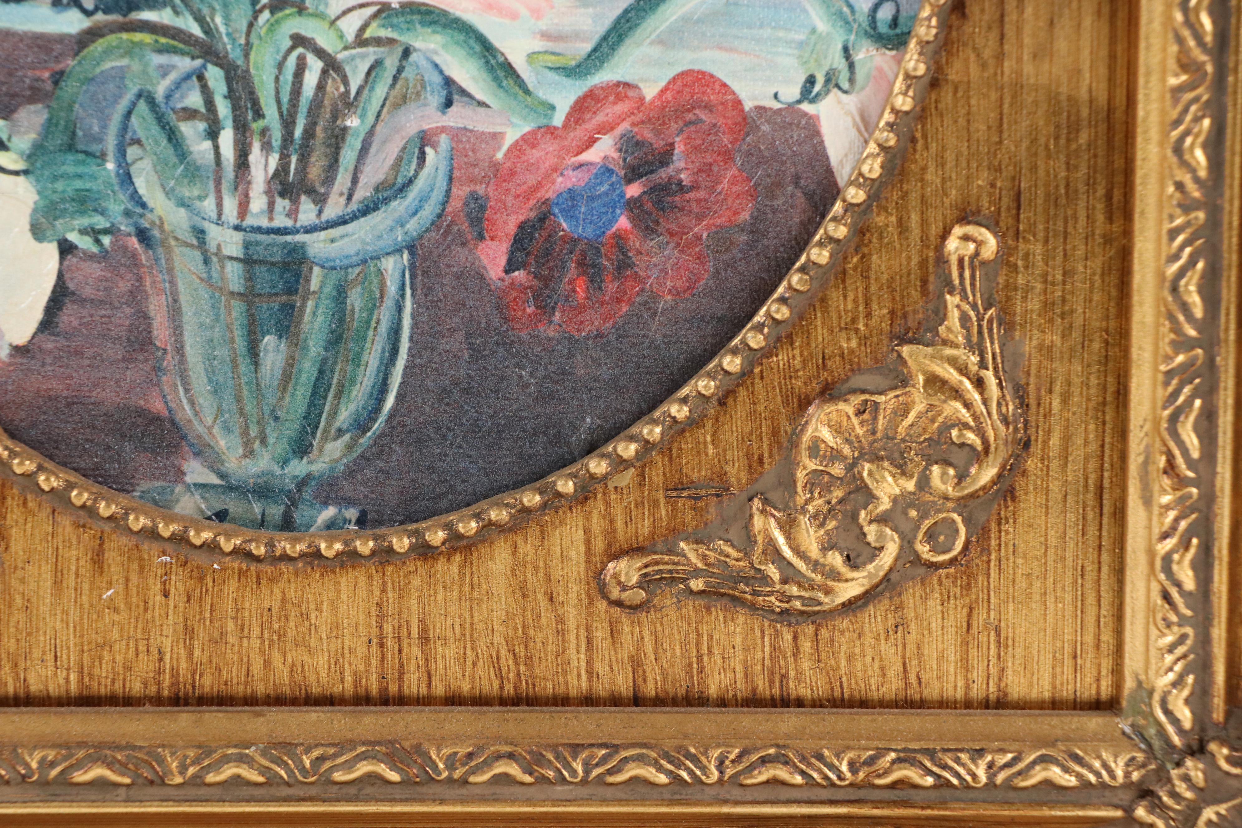 Textured Digital Print "Bunch of Anemones," Late 20th–21st Century