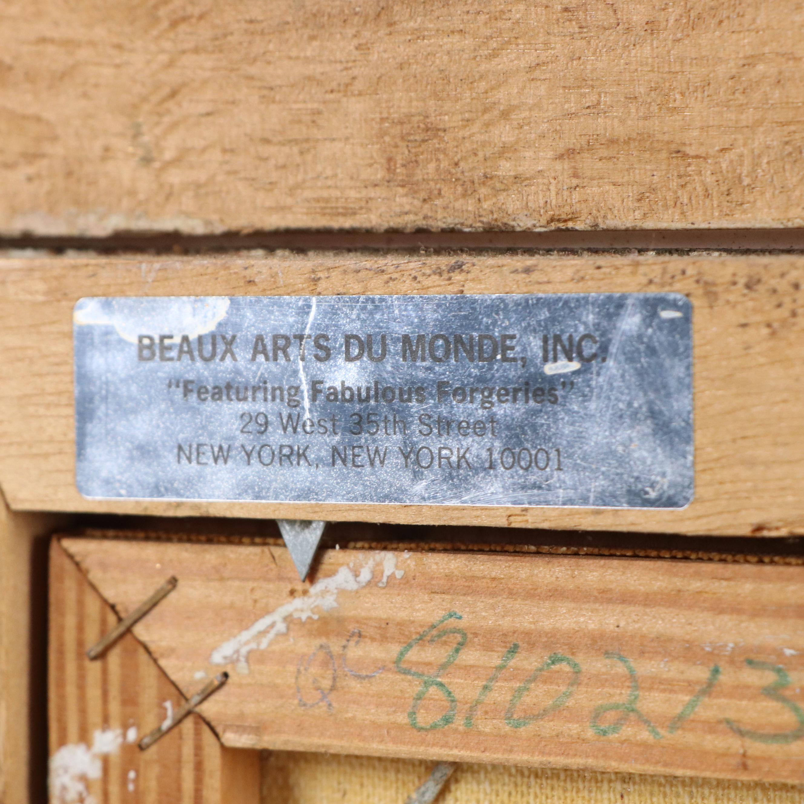 Textured Digital Print "Bunch of Anemones," Late 20th–21st Century