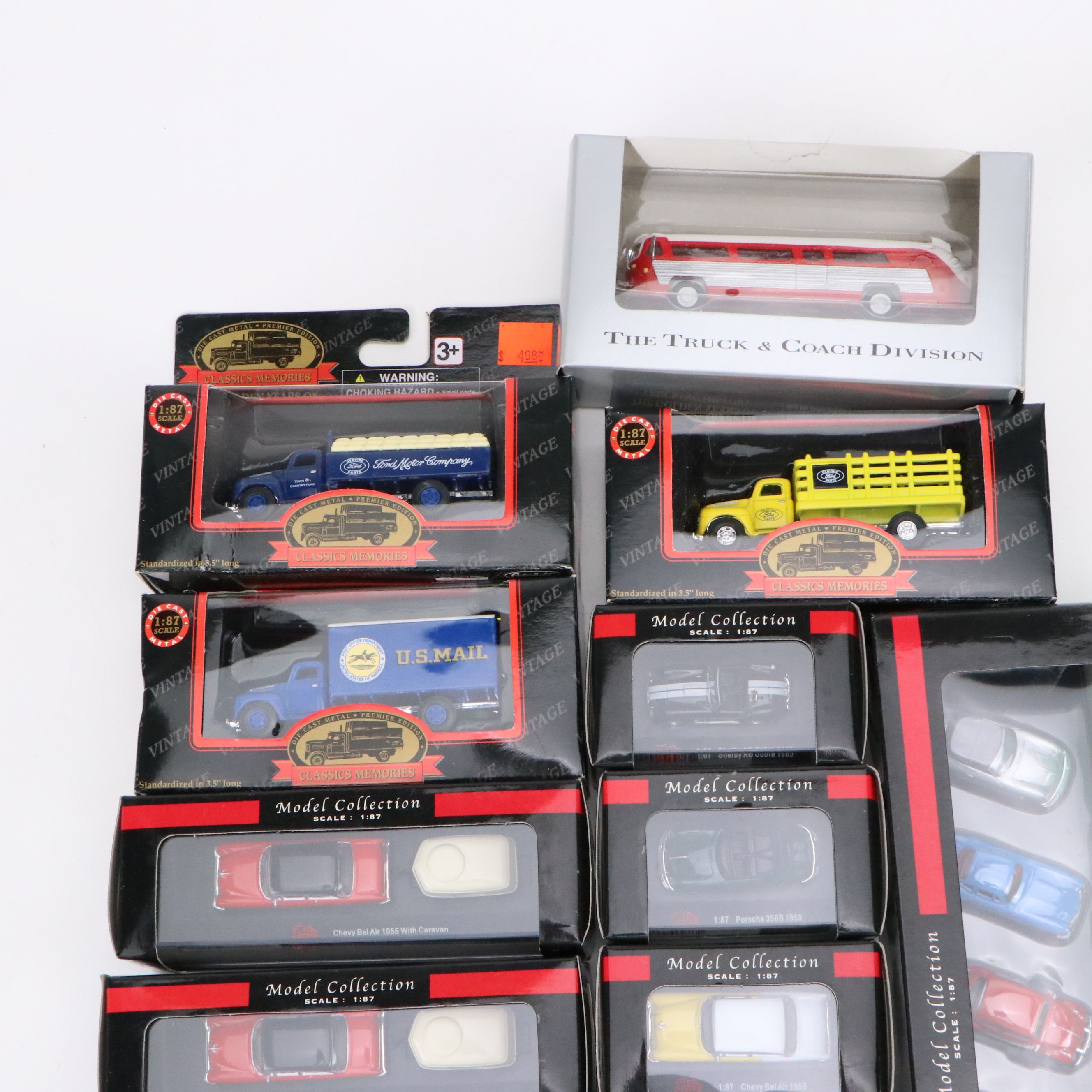 Classic Memories, Busch, and More Diecast Vehicles