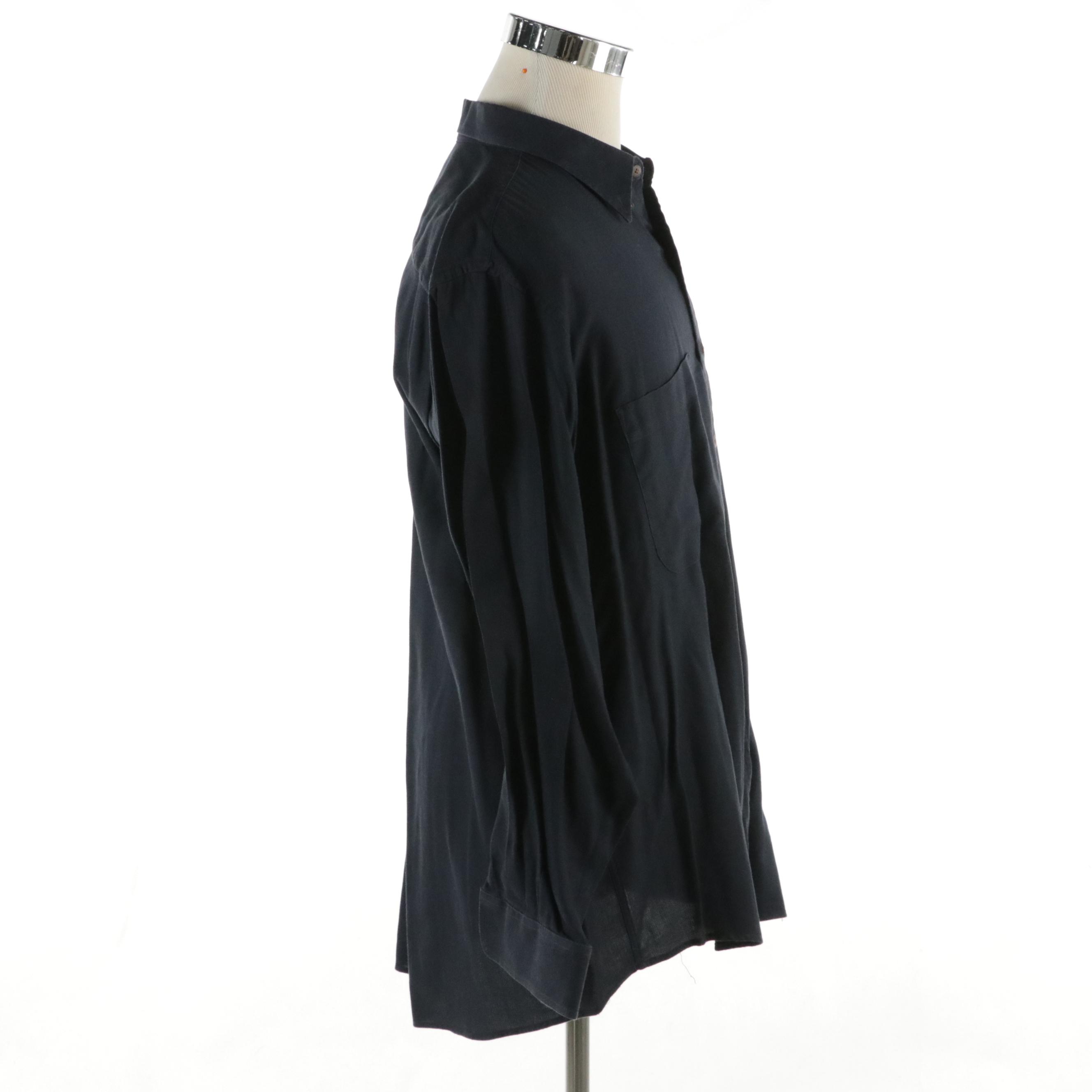 Men's Burberrys of London Vintage Textured Cotton Button-Down Shirt