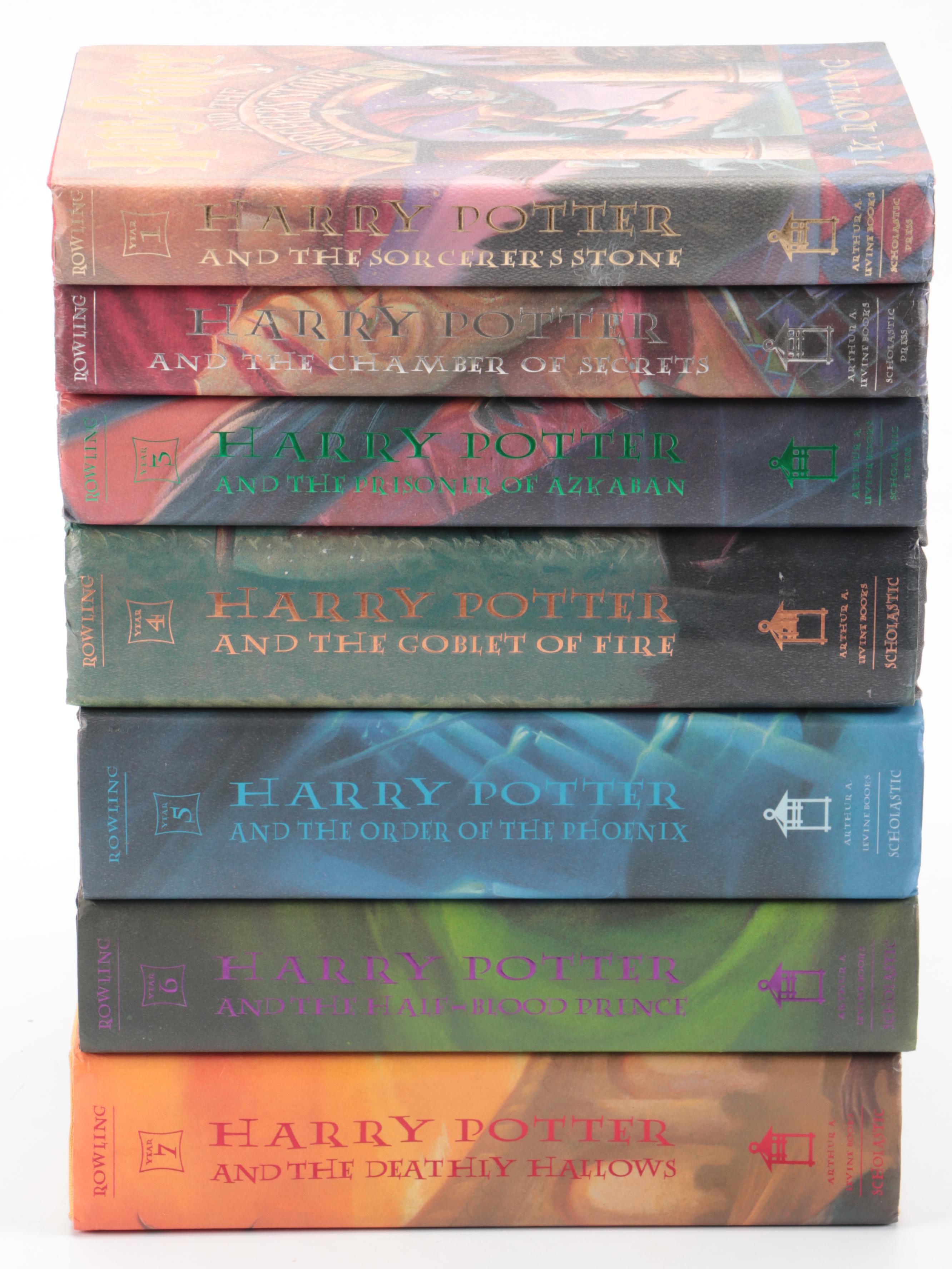 First American Edition "Harry Potter" Complete Series by J. K. Rowling