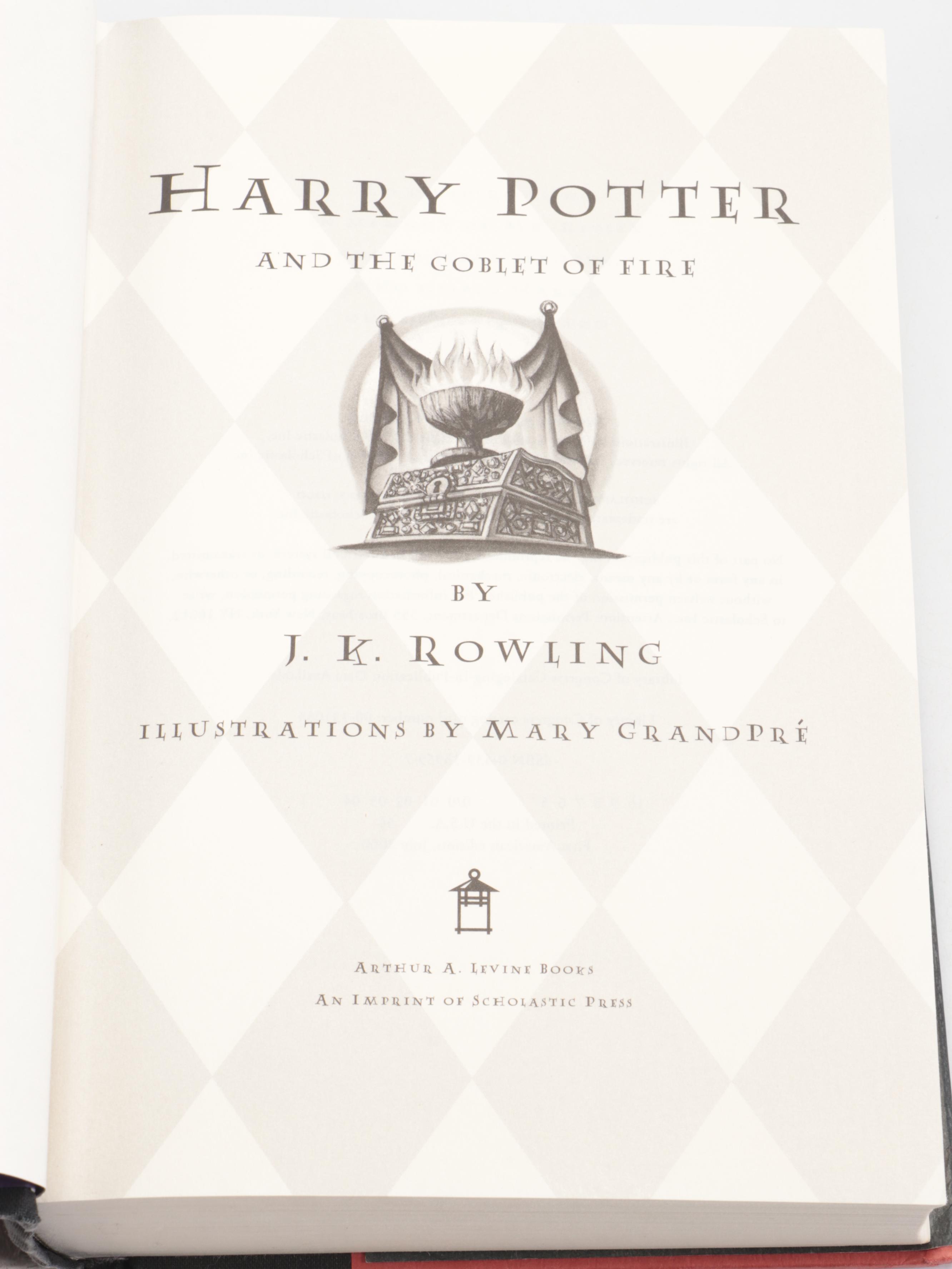 First American Edition "Harry Potter" Complete Series by J. K. Rowling