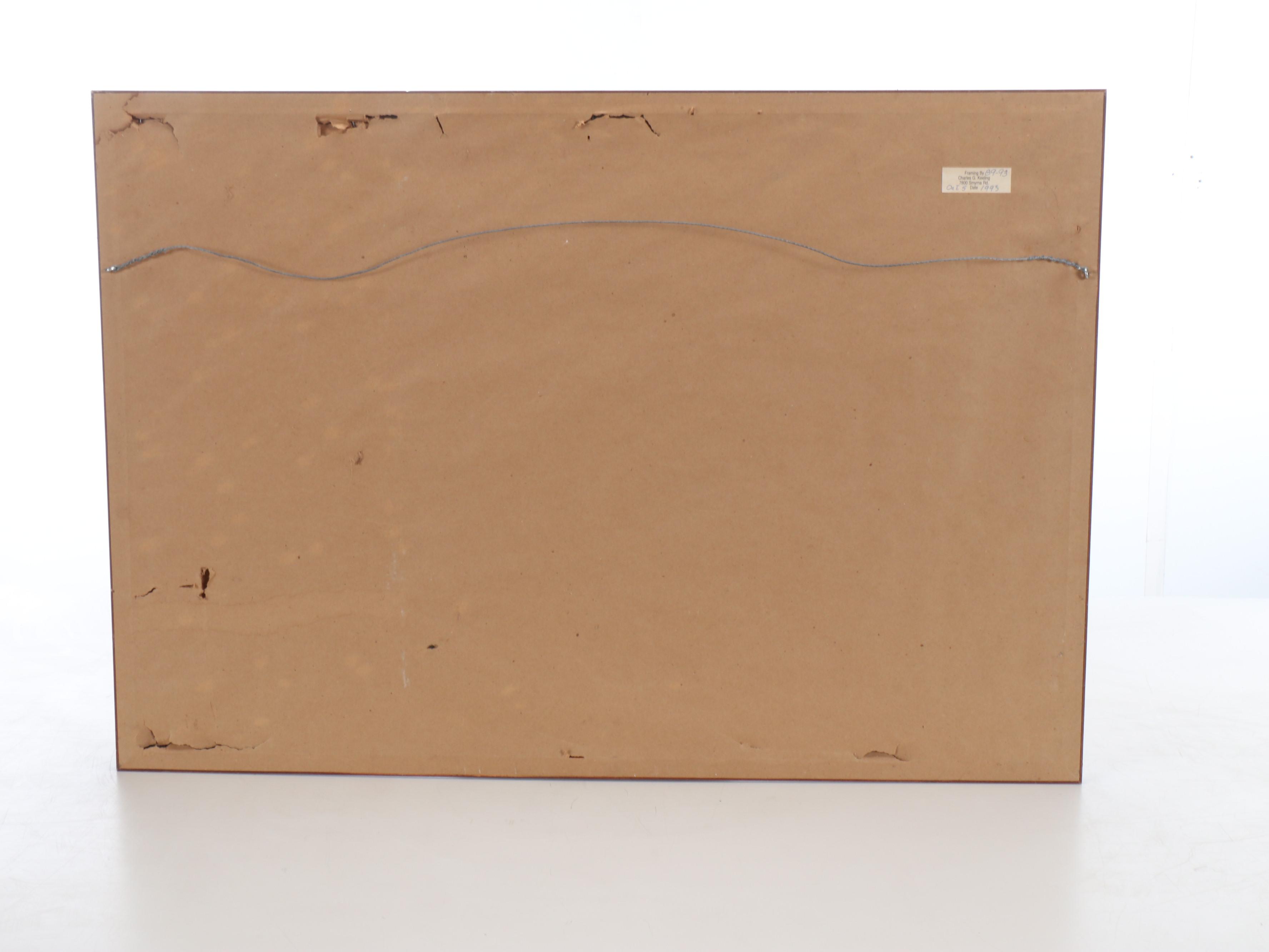 Robert L. Conely Offset Lithograph "Scenic Journey"