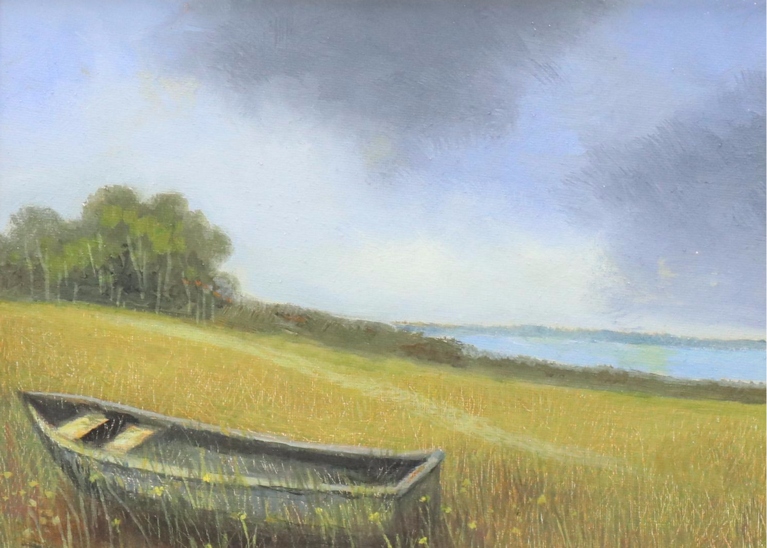 Sulmaz H. Radvand Landscape Oil Painting