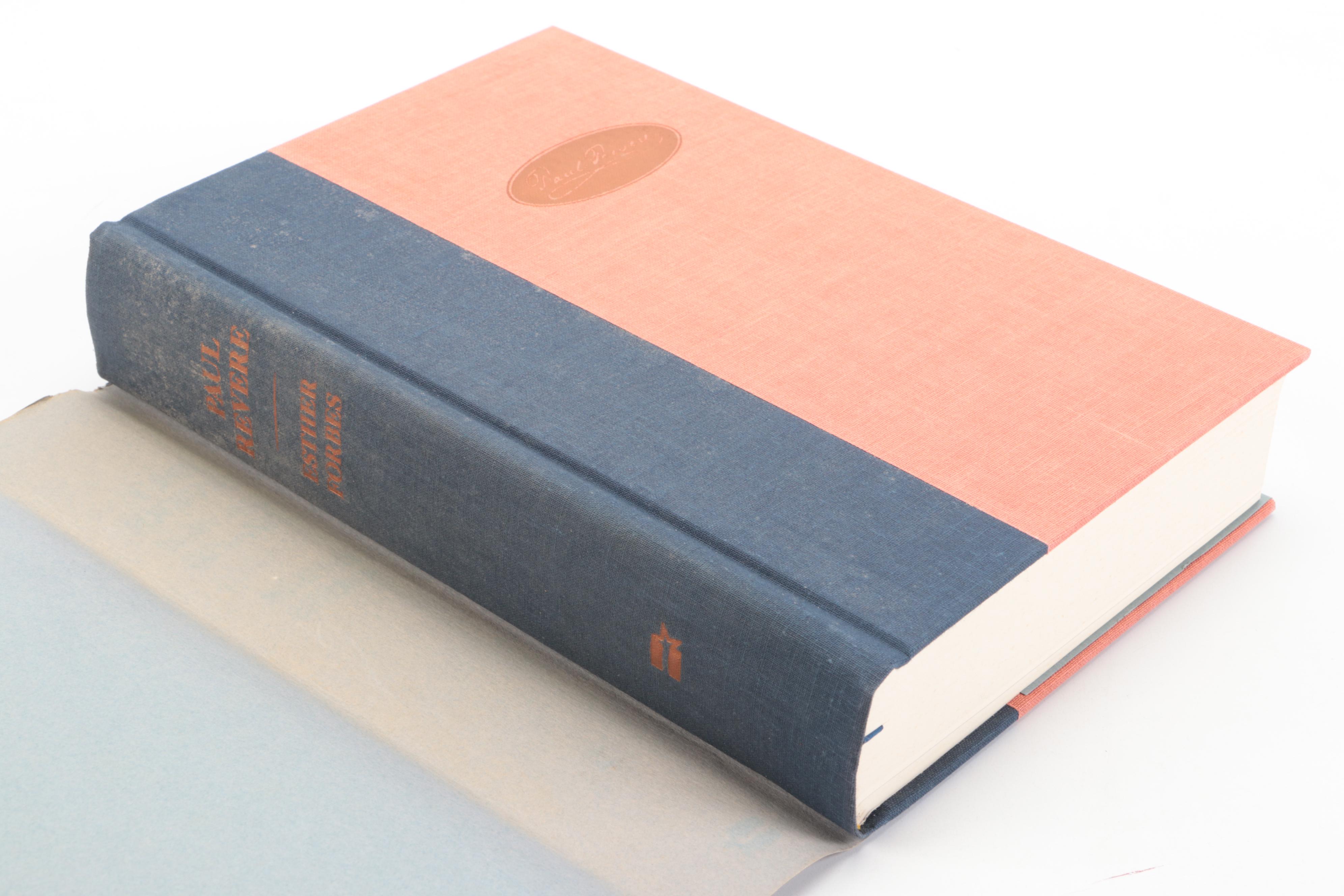 Illustrated "Paul Revere and the World He Lived In" by Esther Forbes, 1983