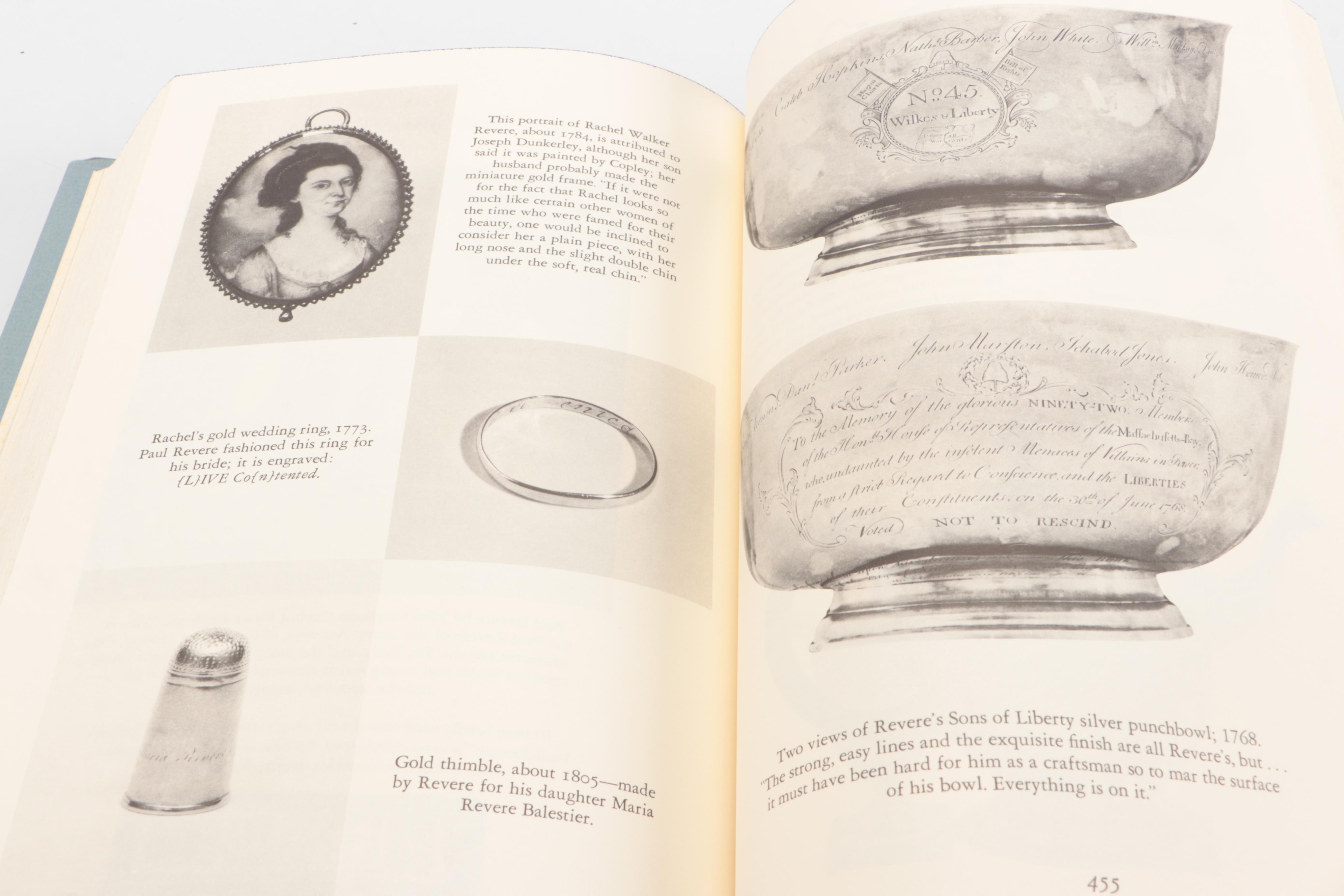 Illustrated "Paul Revere and the World He Lived In" by Esther Forbes, 1983