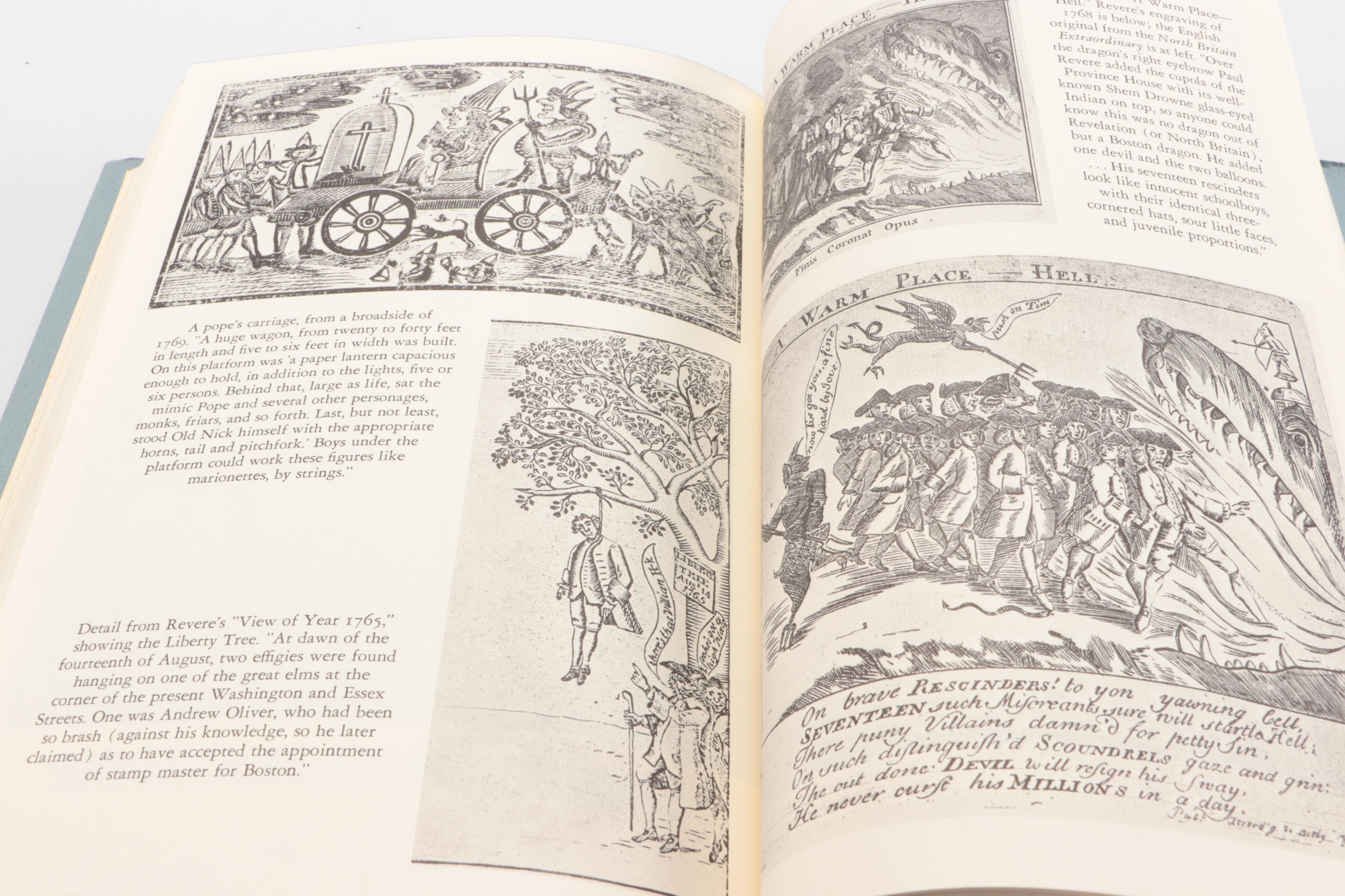 Illustrated "Paul Revere and the World He Lived In" by Esther Forbes, 1983