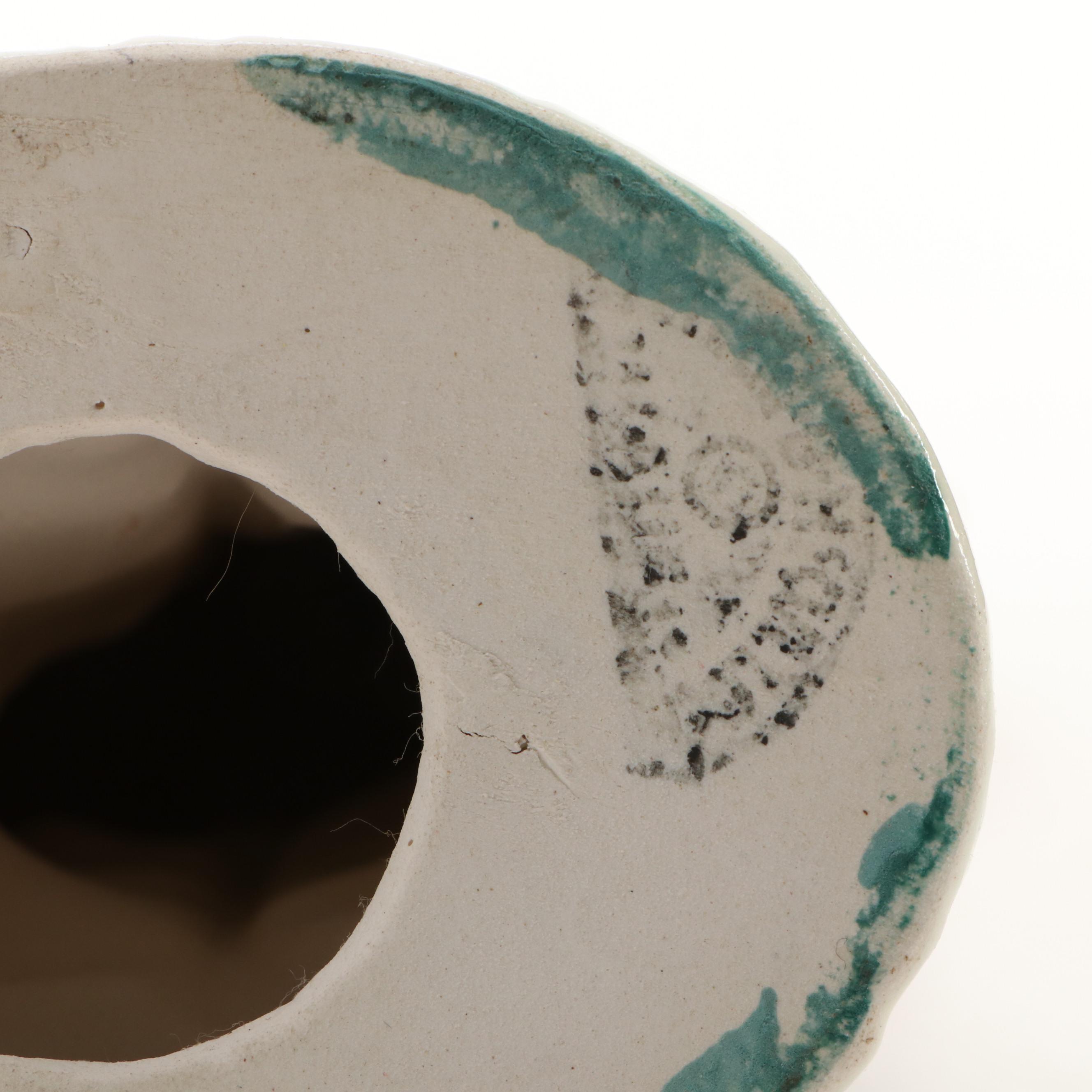 Stewart B. McCulloch Mid Century Modern Flamingo Figurine with TV Lamp and Vase