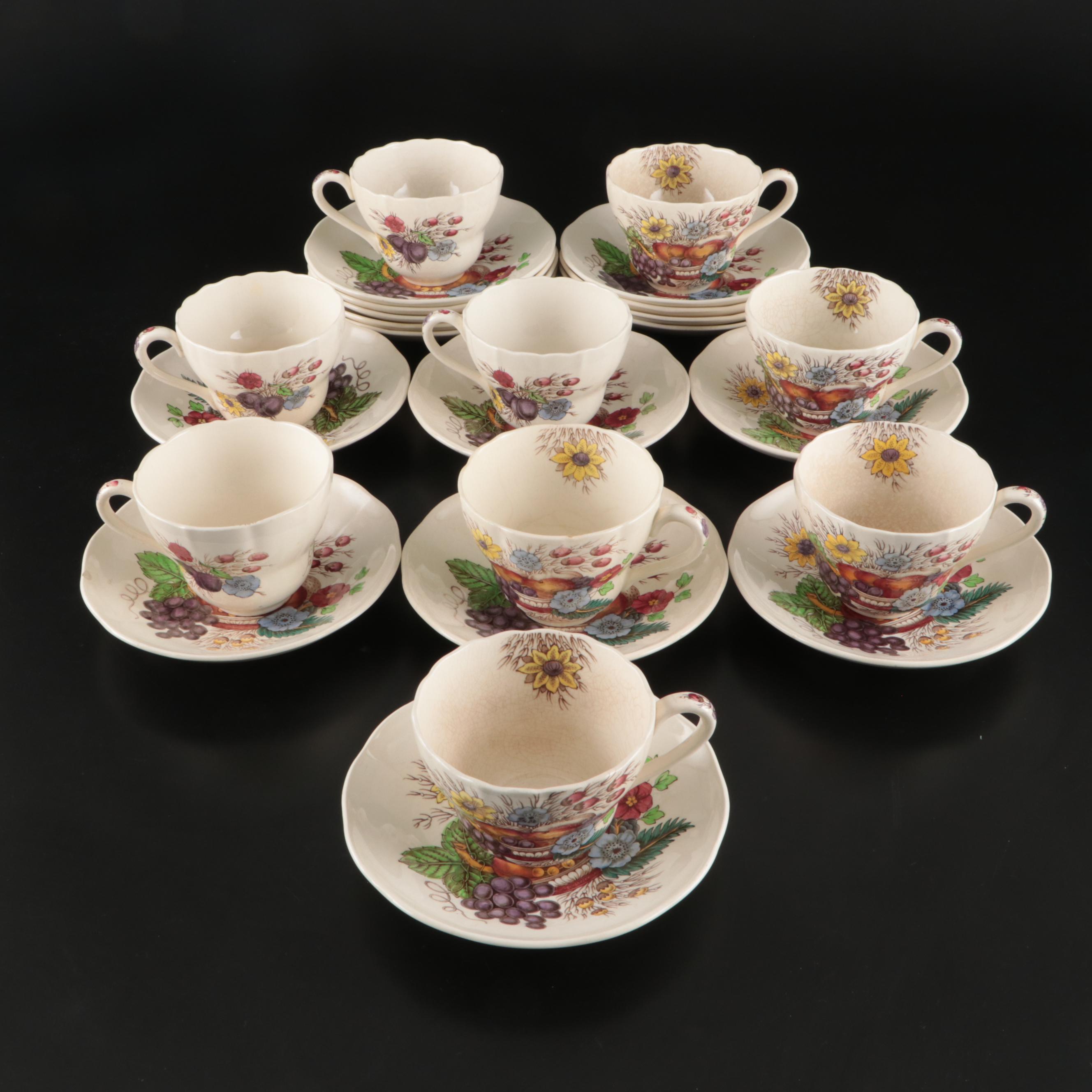 Spode "Reynolds" Porcelain Tableware, Mid to Late 20th Century