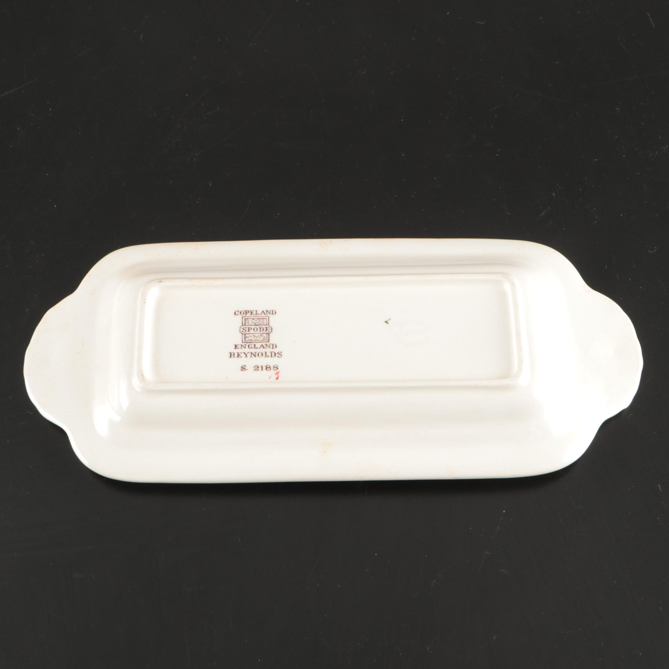 Spode "Reynolds" Porcelain Tableware, Mid to Late 20th Century