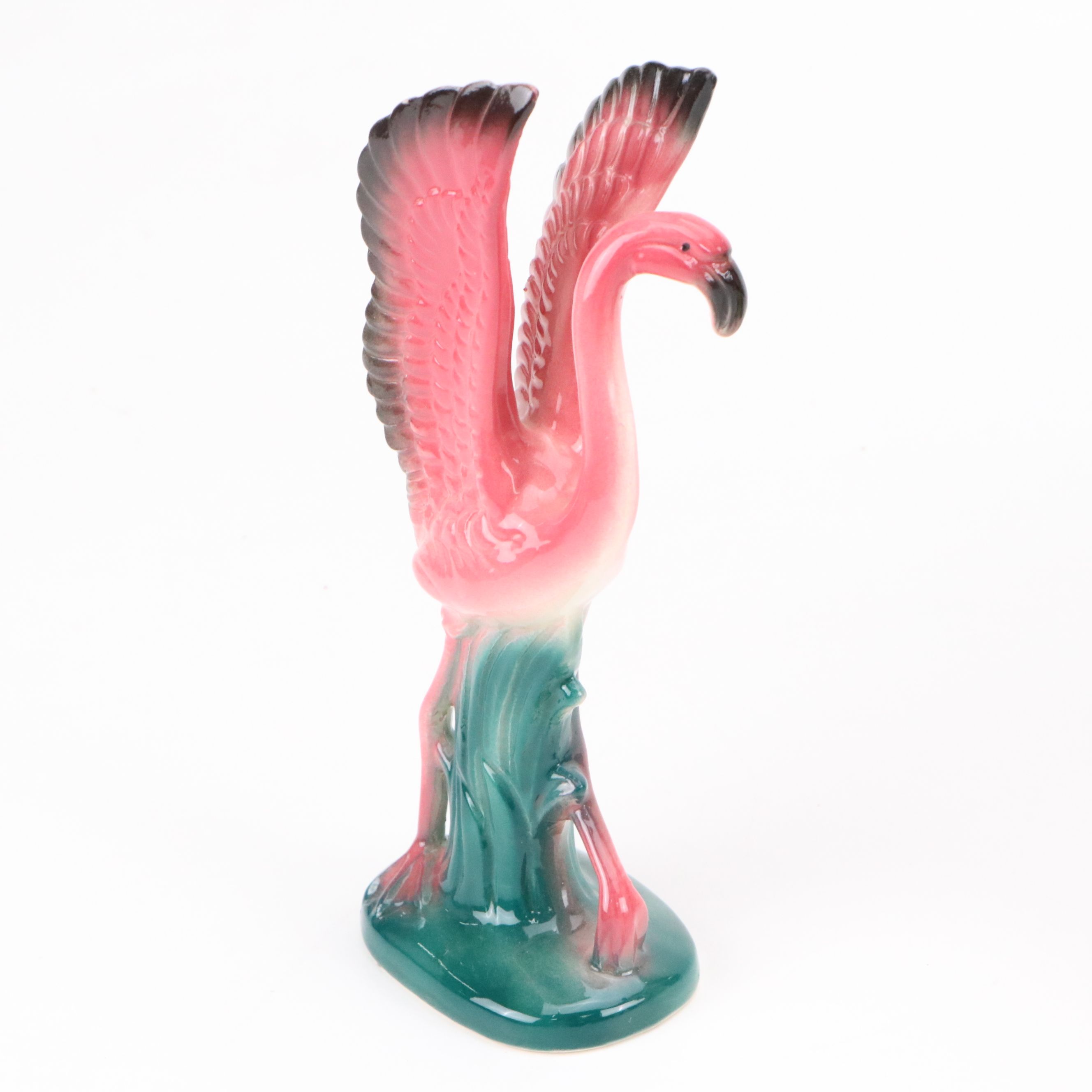Mid Century Modern Ceramic Flamingos, Mid to Late 20th Century