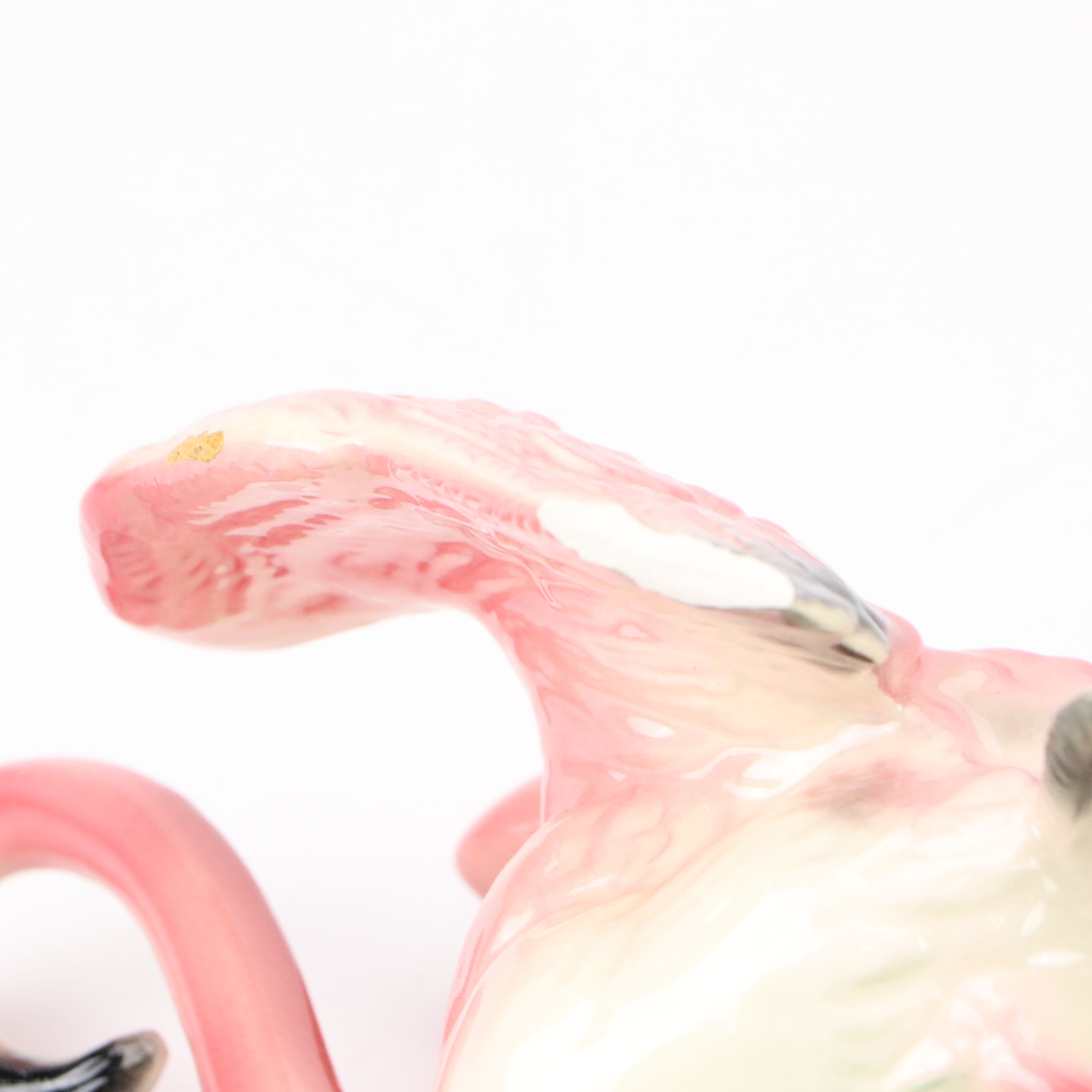 Mid Century Modern Ceramic Flamingos, Mid to Late 20th Century