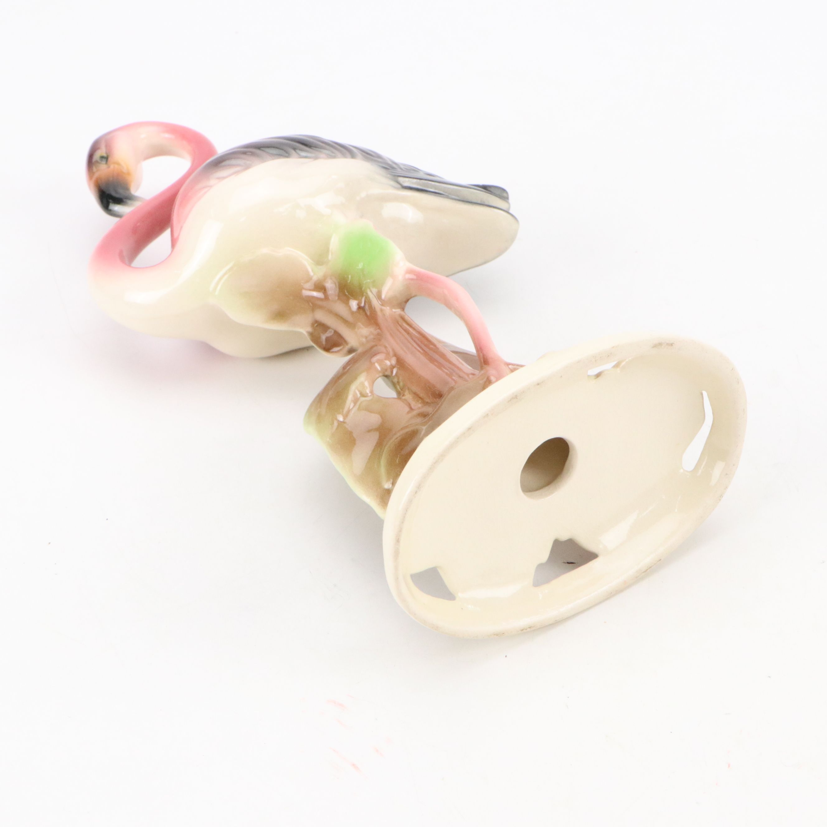 Mid Century Modern Ceramic Flamingos, Mid to Late 20th Century