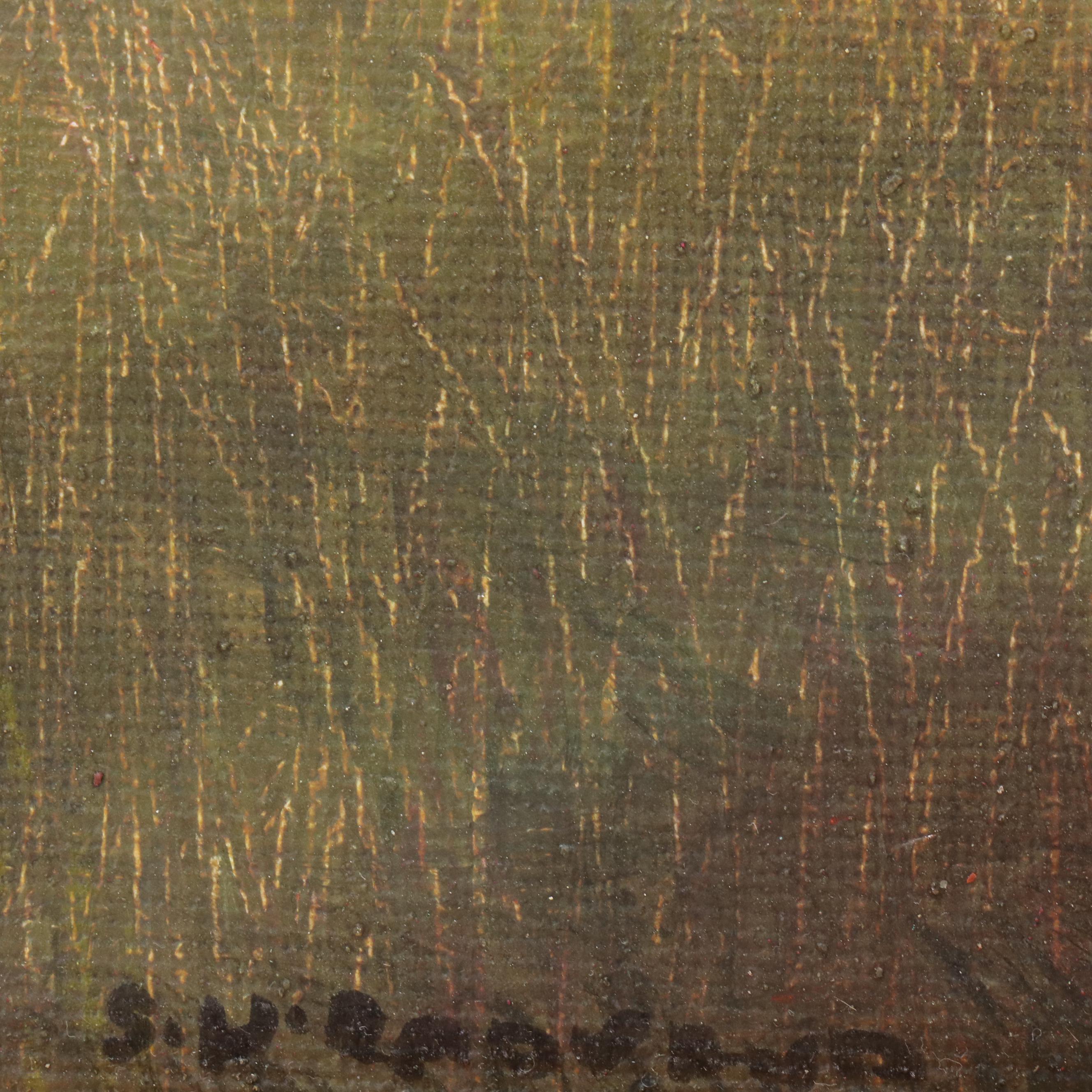 Sulmaz H. Radvand Landscape Oil Painting