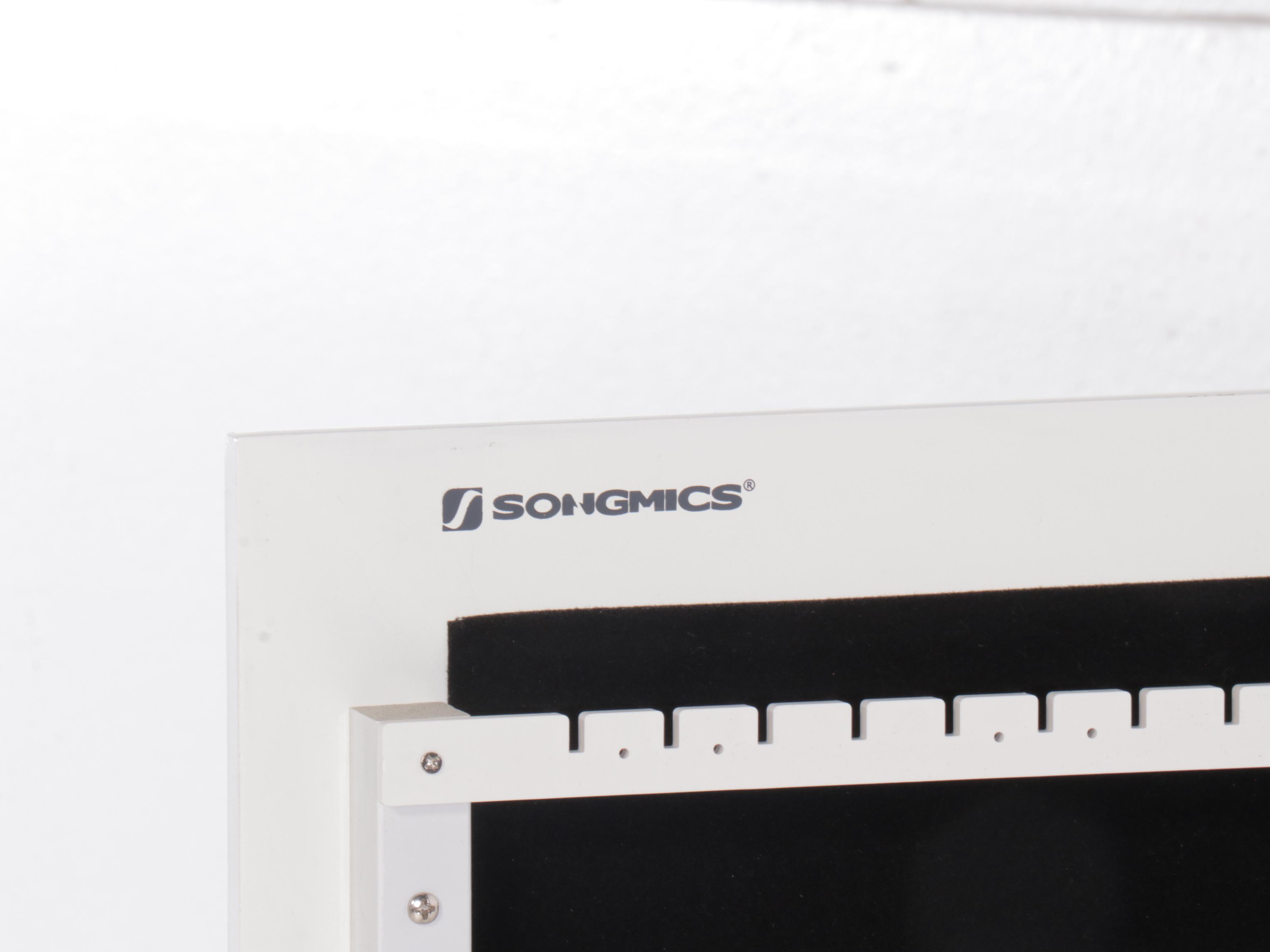 Songmics Mirrored Over-the-Door Jewelry Cabinet