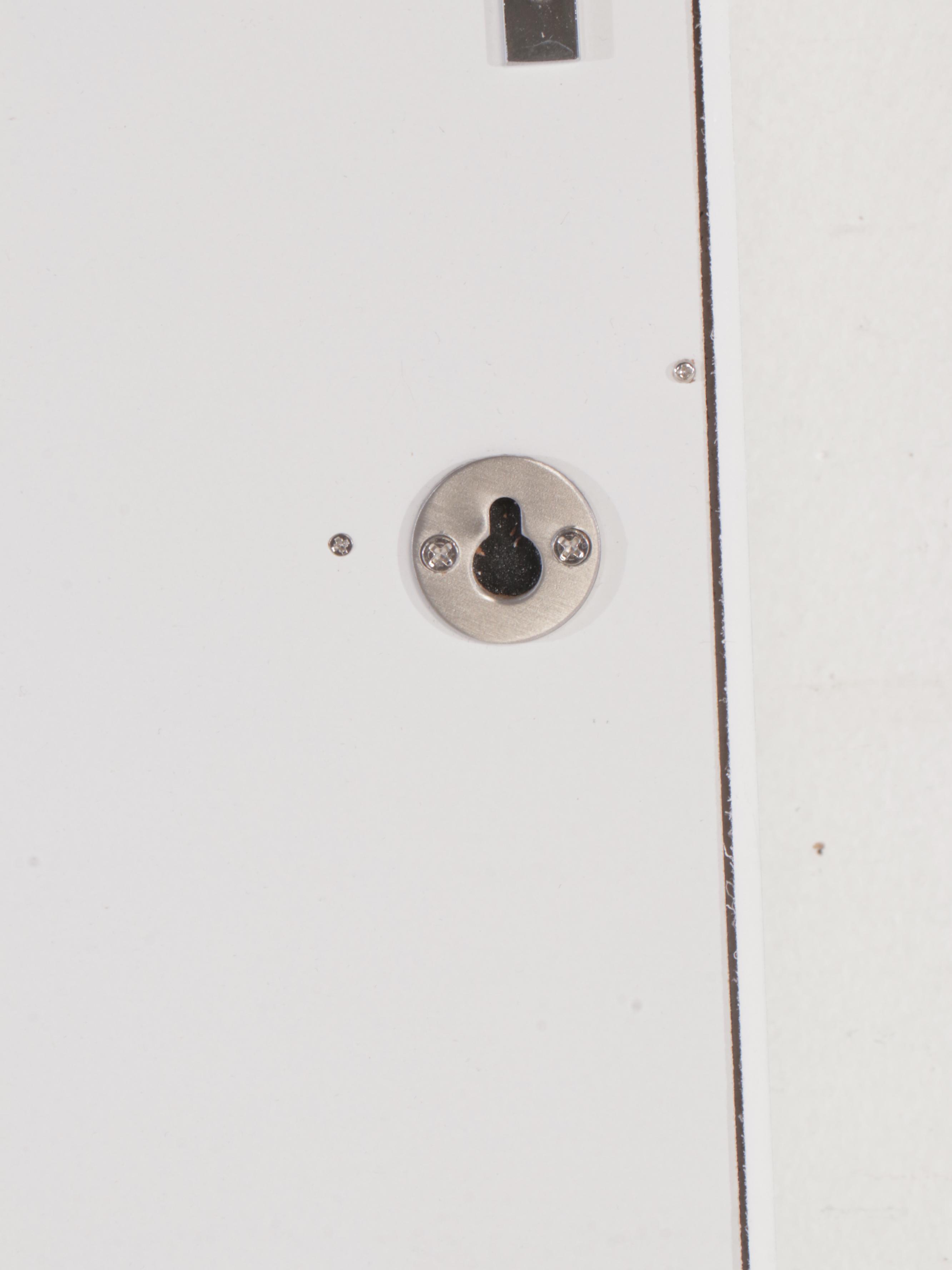 Songmics Mirrored Over-the-Door Jewelry Cabinet