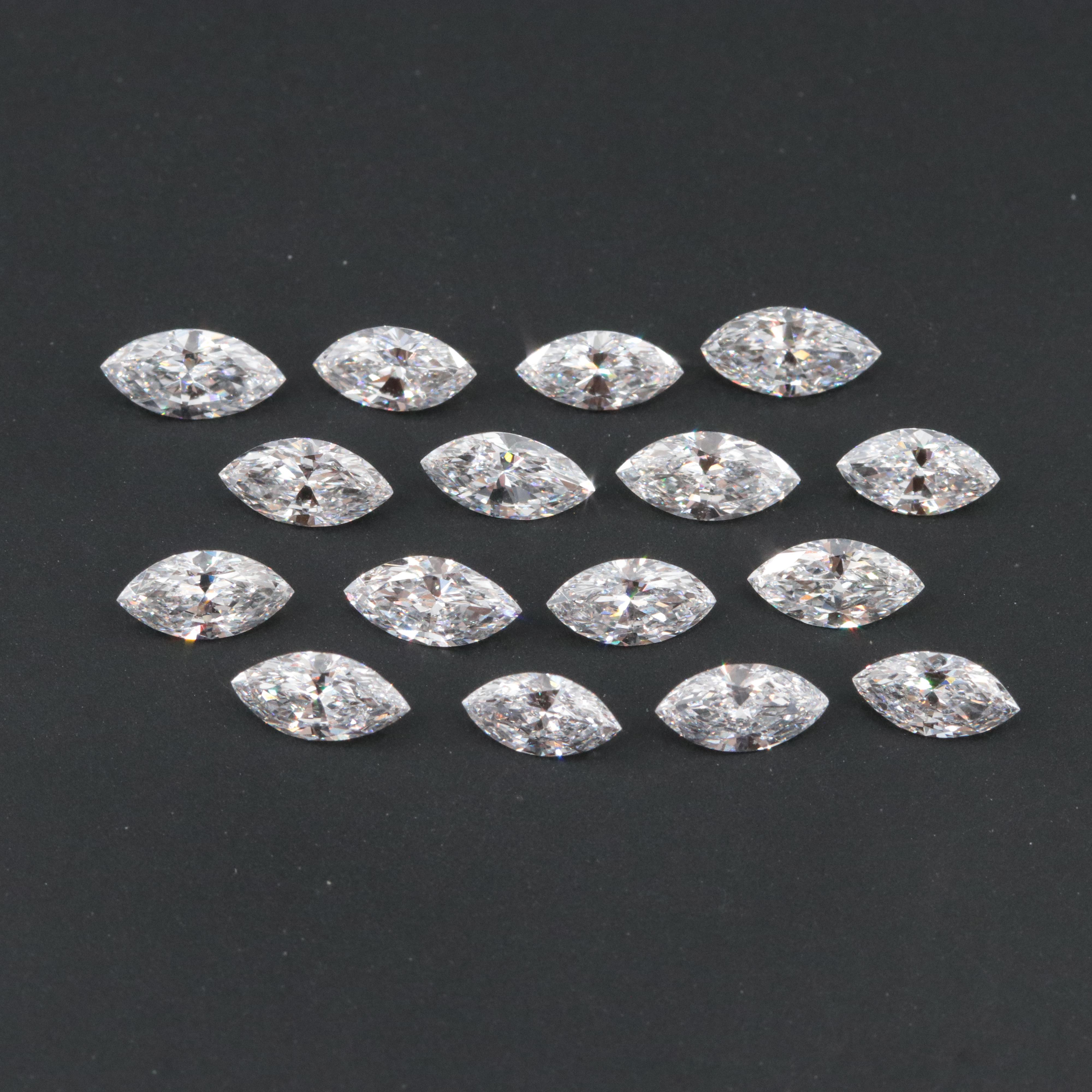 Loose 3.35 CTW Lab Grown Diamonds