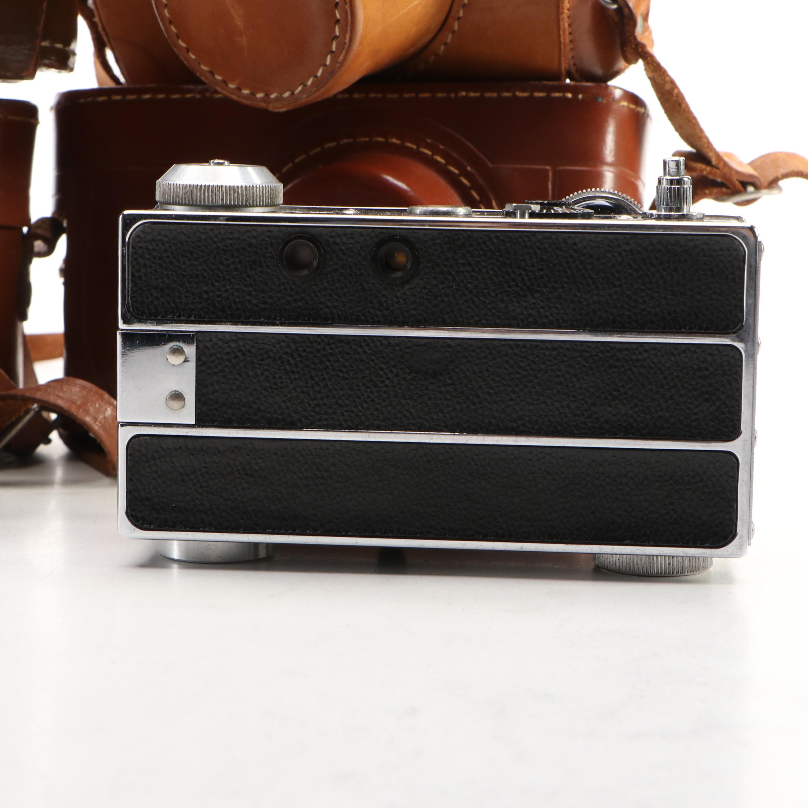 David White Co. "Stereo Realist" 35mm SLR with Argus C-44 and Other Cameras