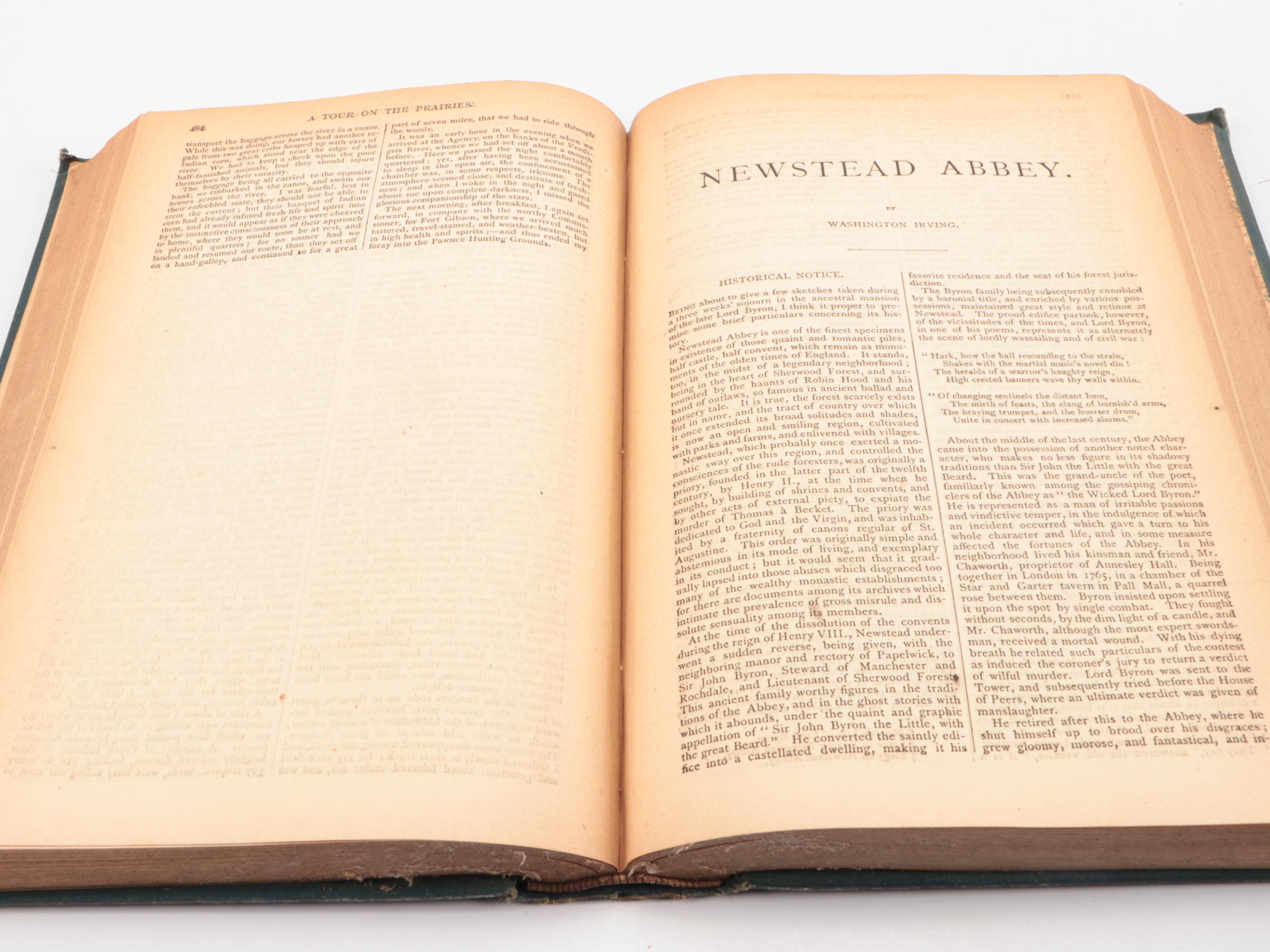 Kaaterskill Edition "The Works of Washington Irving" and More Books