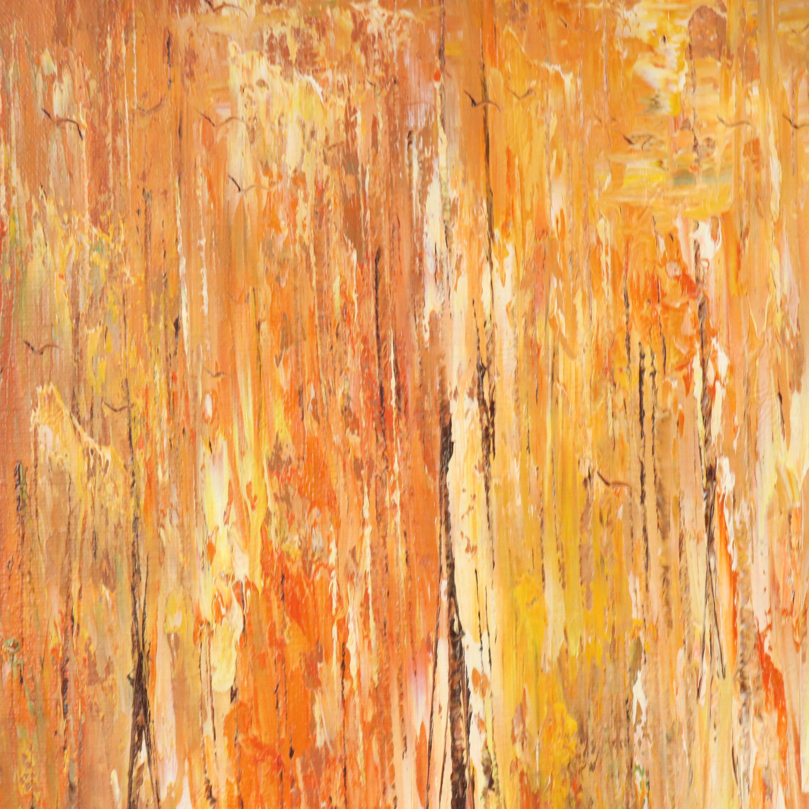 Modernist Nautical Oil Painting