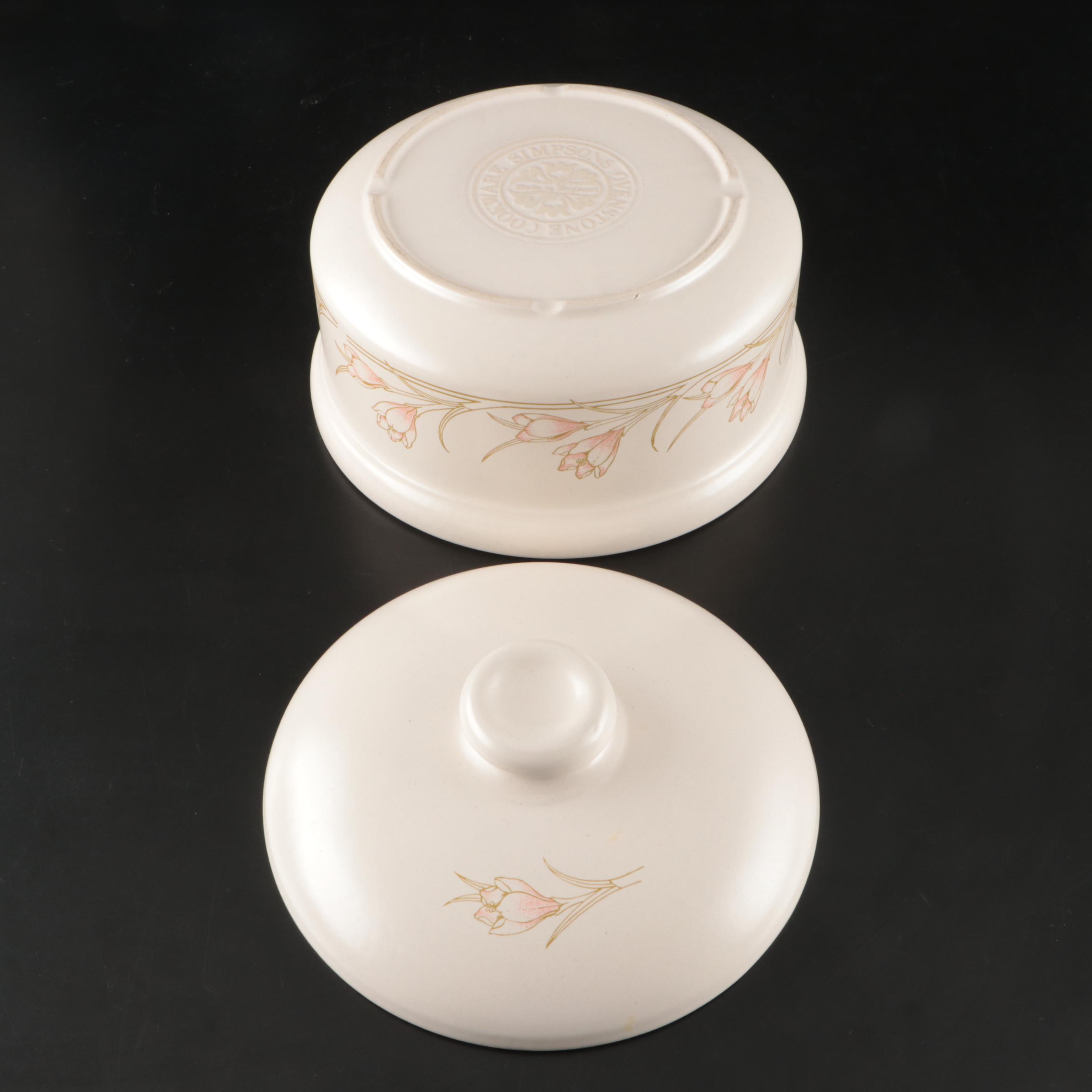 Simpsons "Crocus" Ovenstone Cookware