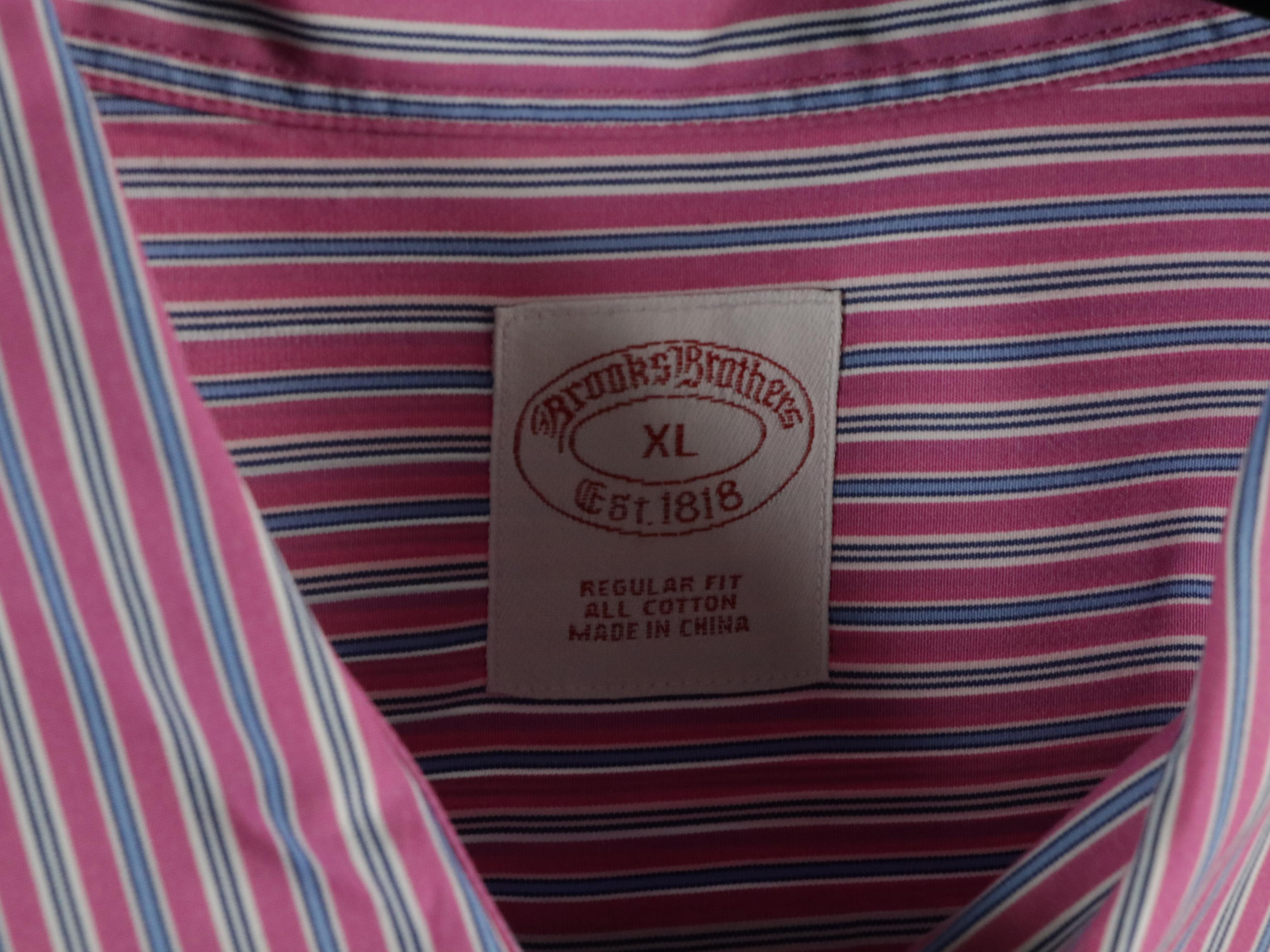 Men's Brooks Brothers Linen and Other Cotton Long Sleeve Button-Up Shirts