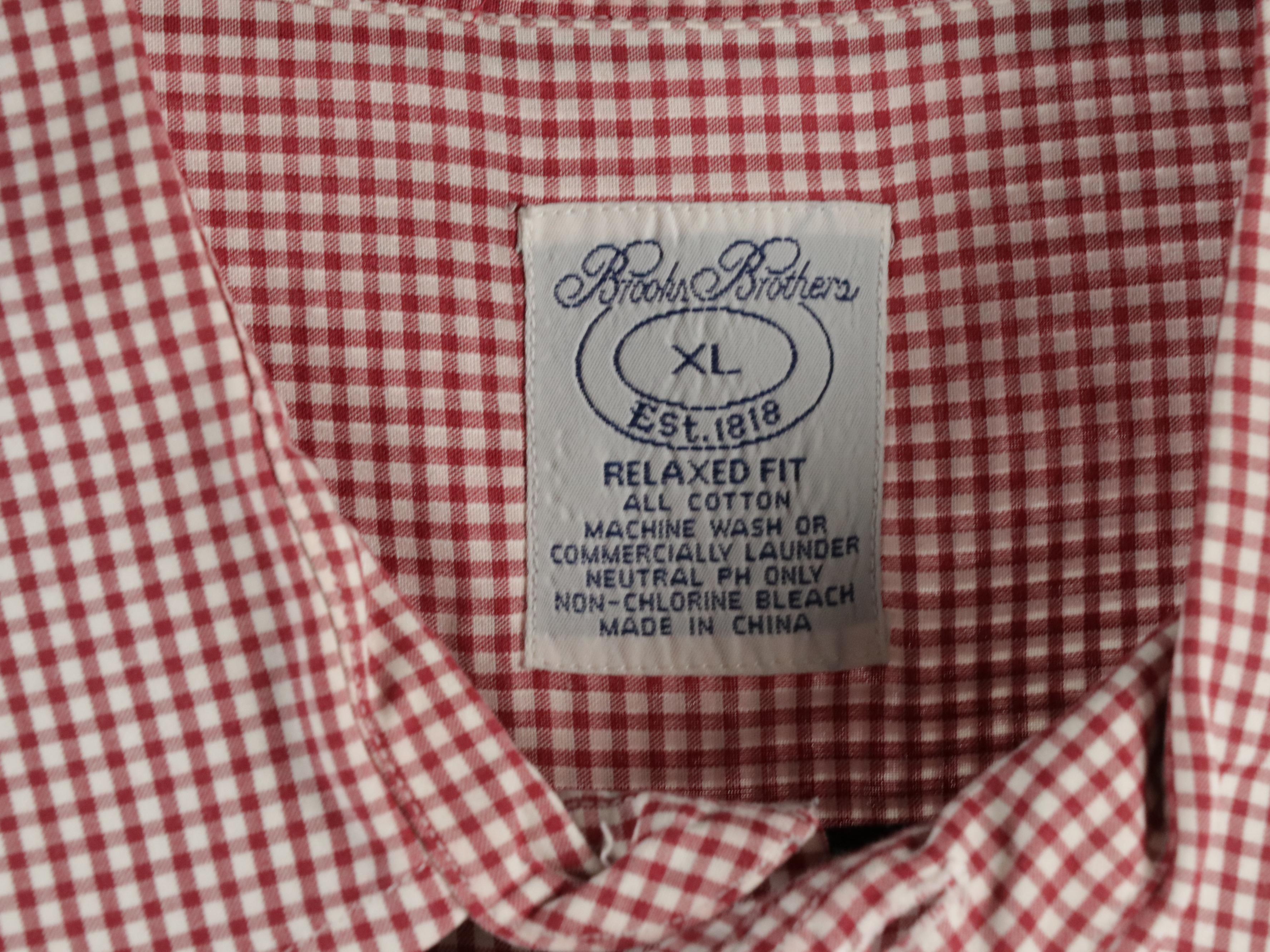 Men's Brooks Brothers Linen and Other Cotton Long Sleeve Button-Up Shirts