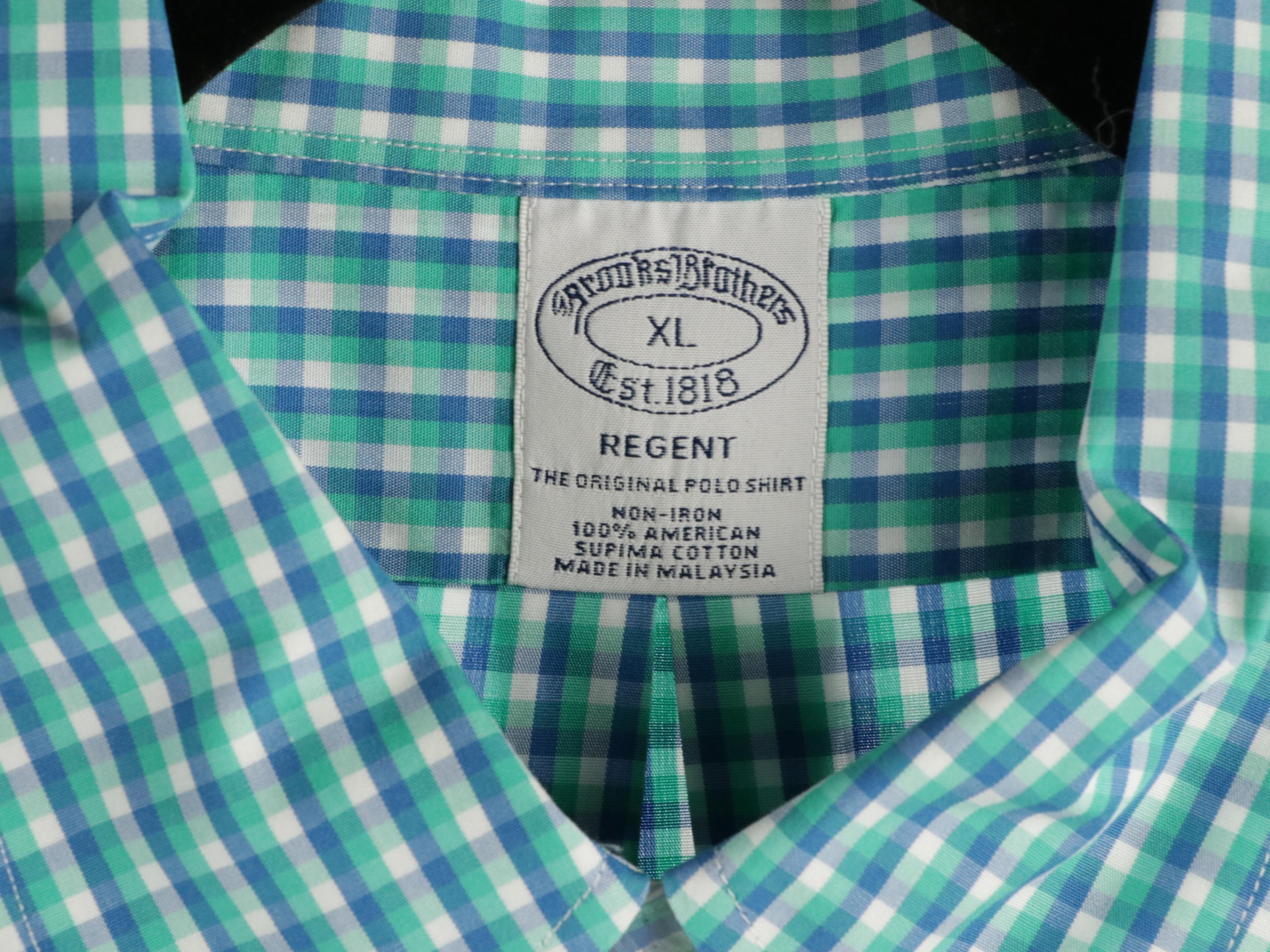 Men's Brooks Brothers Linen and Other Cotton Long Sleeve Button-Up Shirts