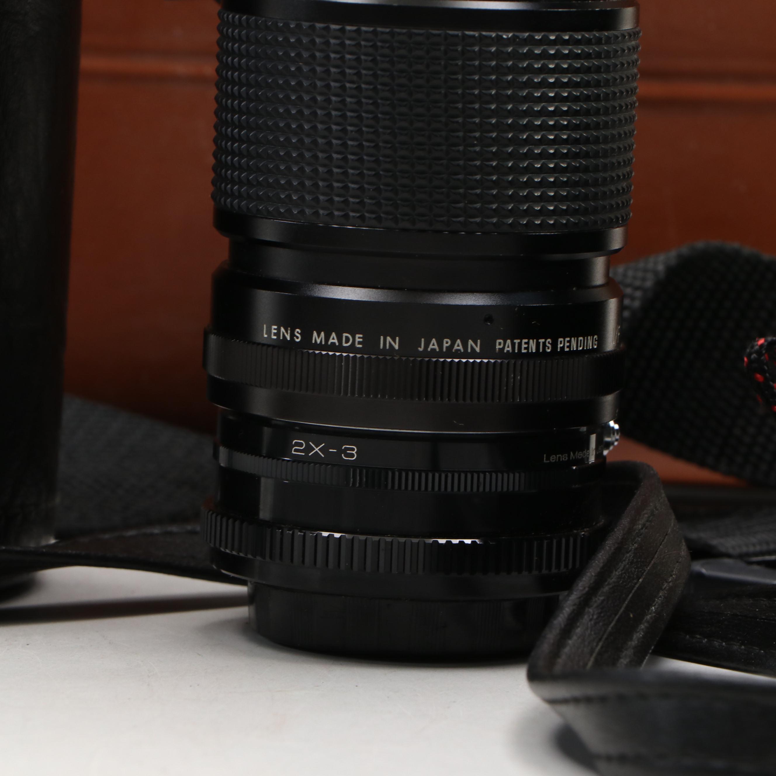 Polaroid J66 Land Camera, Digital Nikon Pronea 6i with Sylvania Flashbulbs