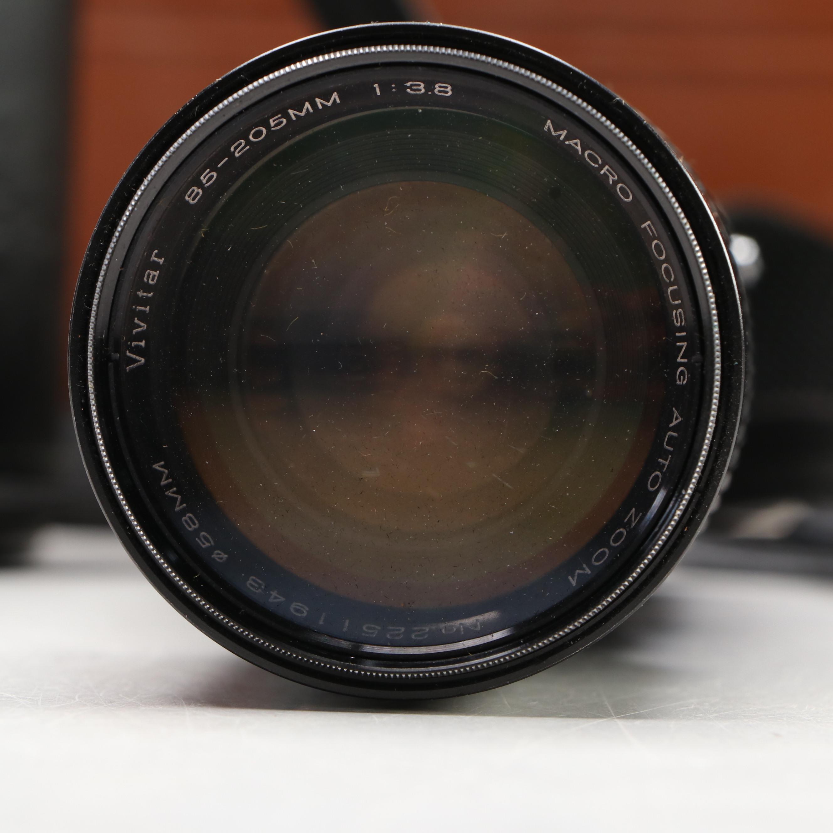 Polaroid J66 Land Camera, Digital Nikon Pronea 6i with Sylvania Flashbulbs