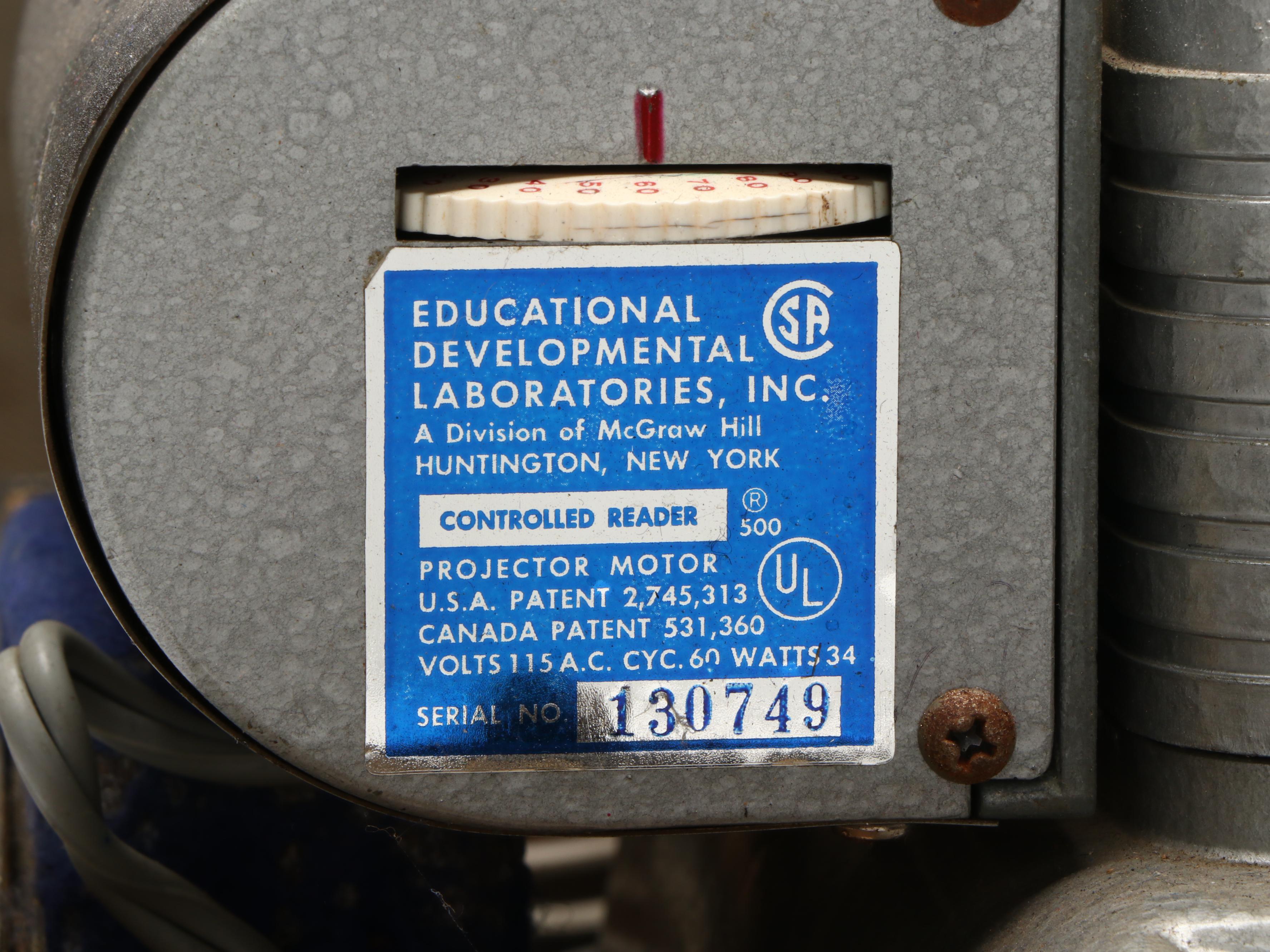 Educational Developmental Laboratories Projector